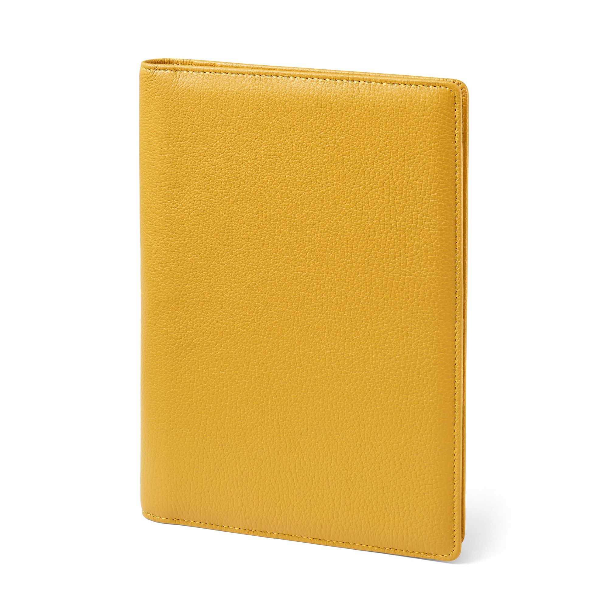 FABRIANO LEDER AKTENTASCHE A5 GELB