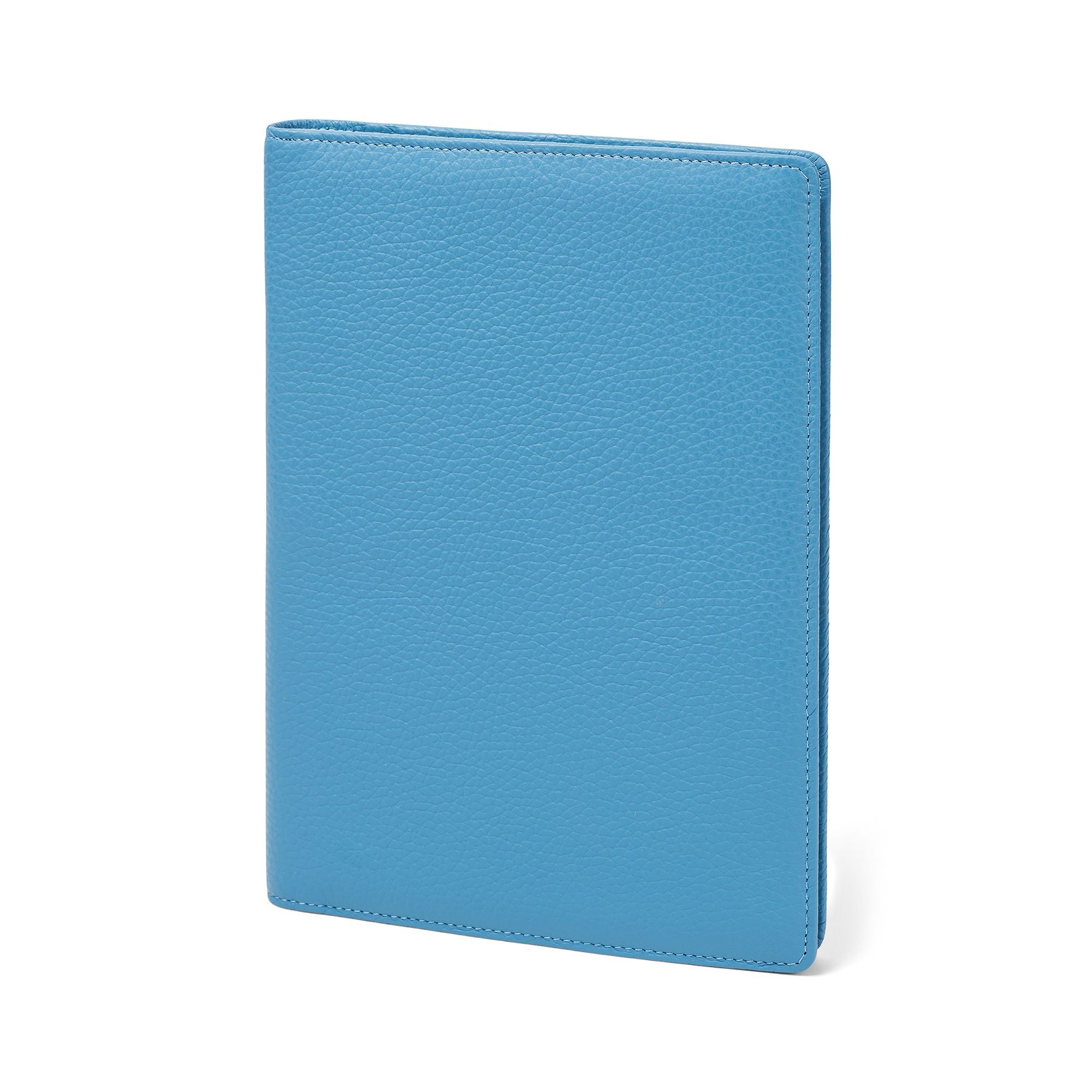 FABRIANO LEDER AKTENTASCHE A5 HELLBLAU