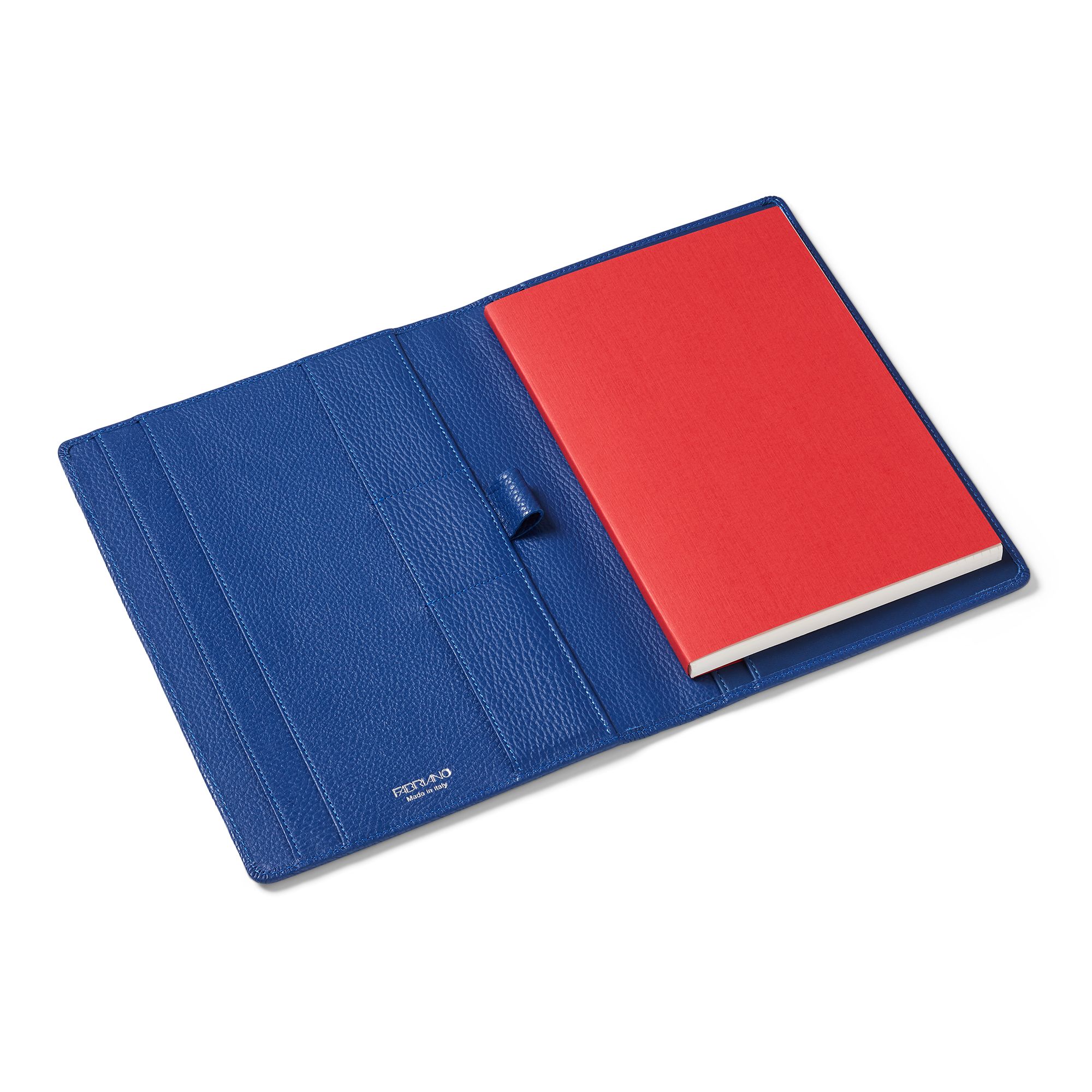FABRIANO LEDER AKTENTASCHE A5 BLAU