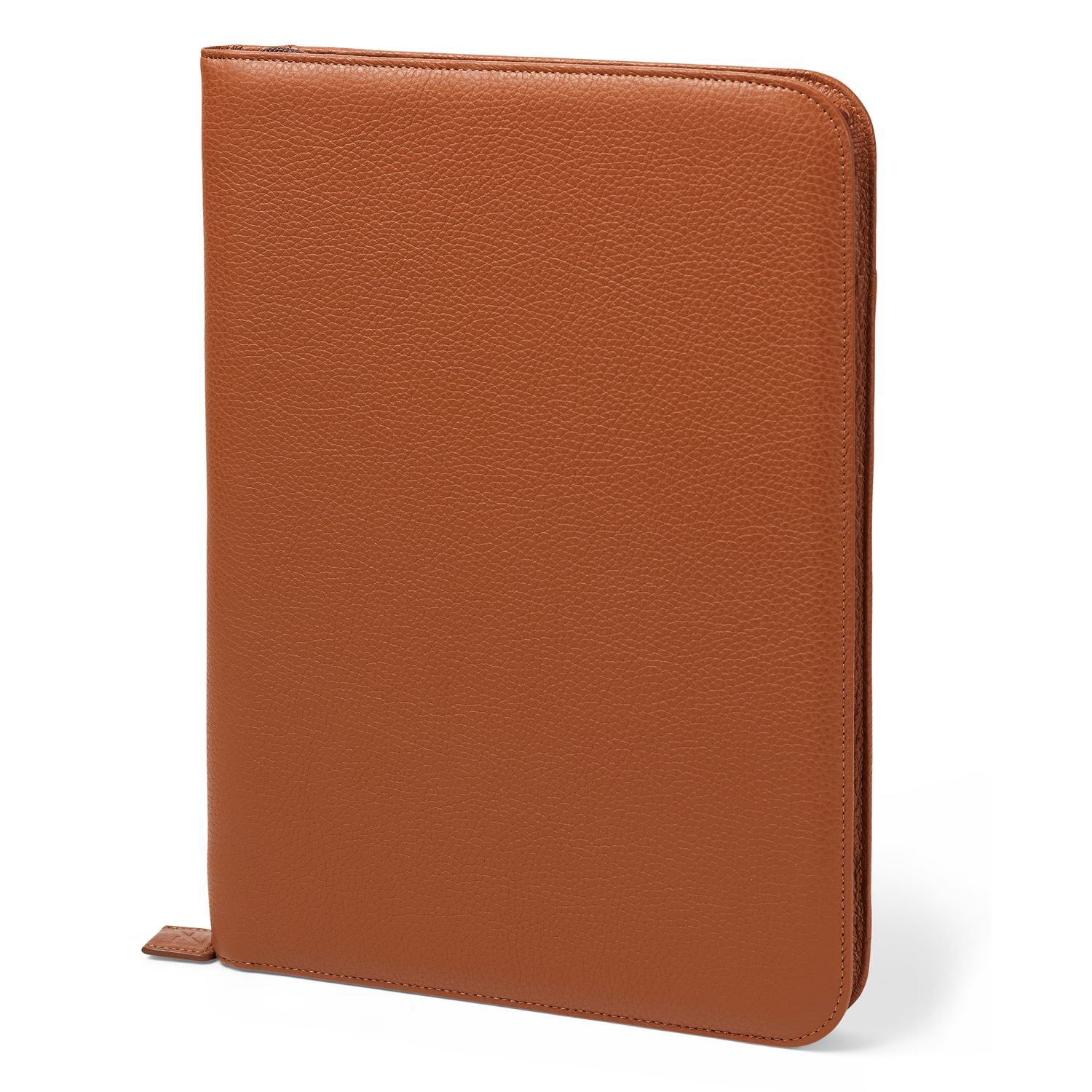 FABRIANO LEDER AKTENTASCHE A4 BRAUN