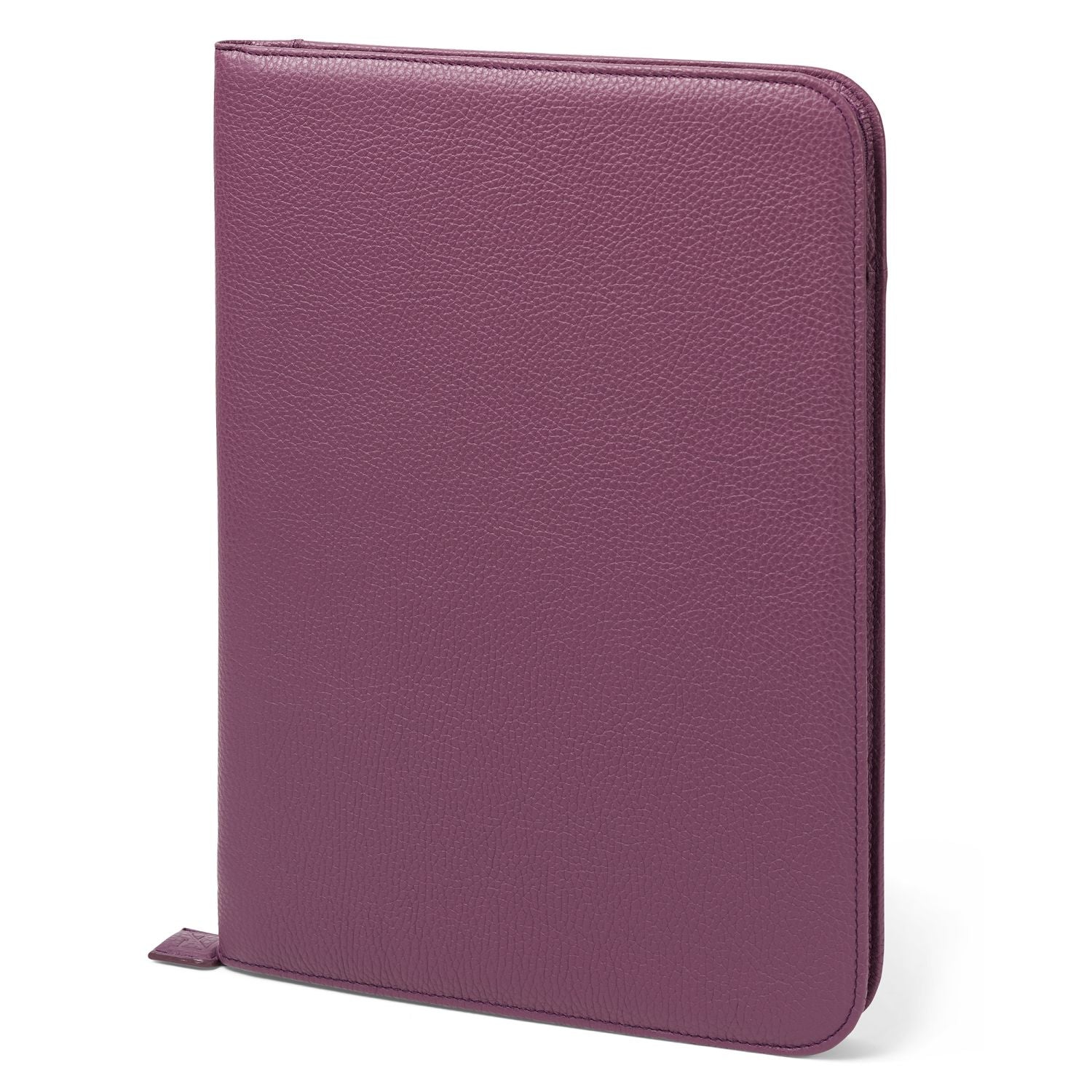 FABRIANO LEDER AKTENTASCHE A4 LILA