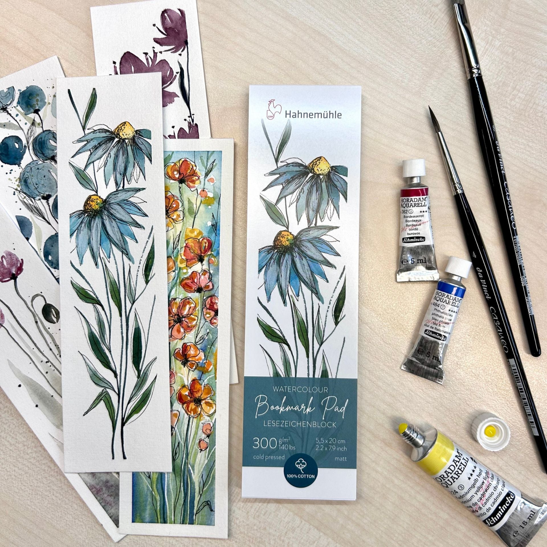Hahnemühle Bookmark Aquarellblock