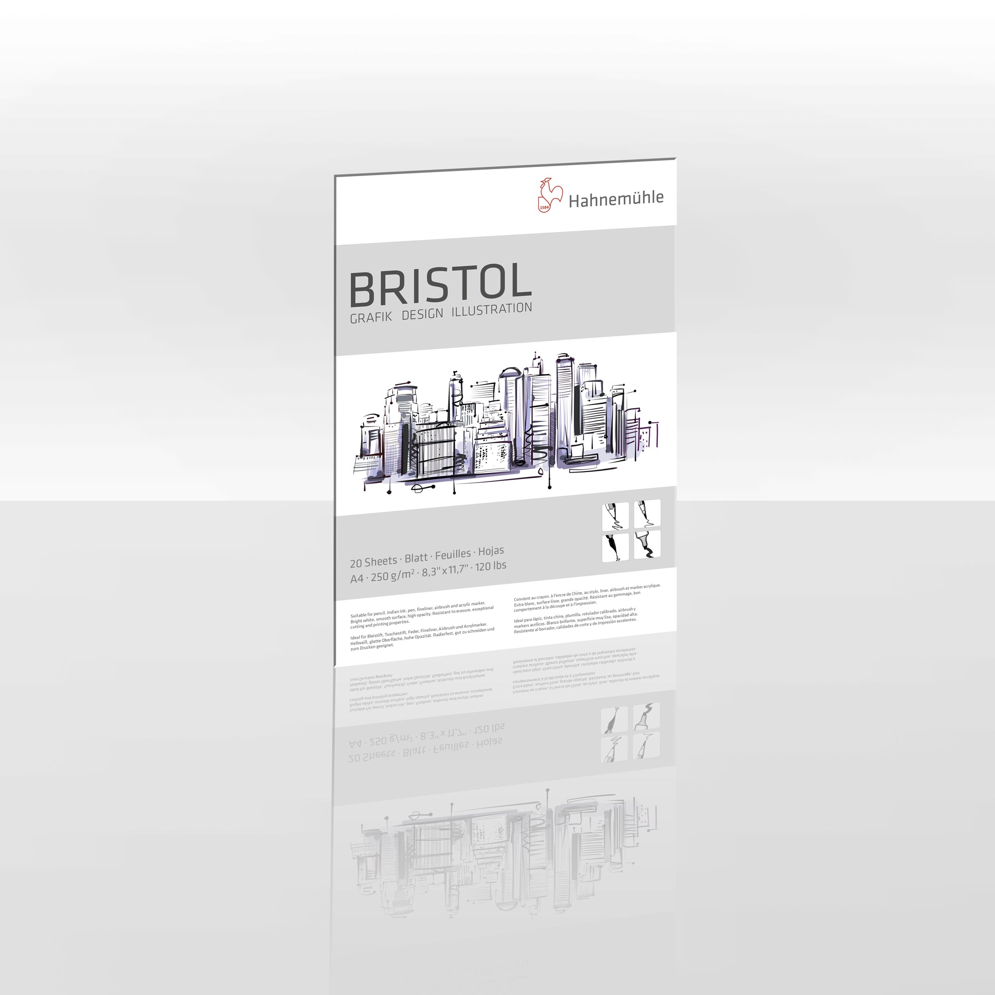 Hahnemühle Bristol Zeichenblock