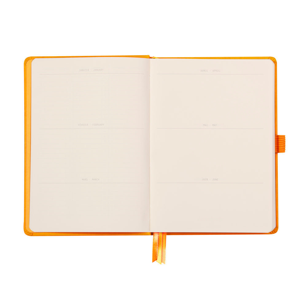 Rhodiarama Einband Goalbook DAFFODIL A5 - Elfenbein