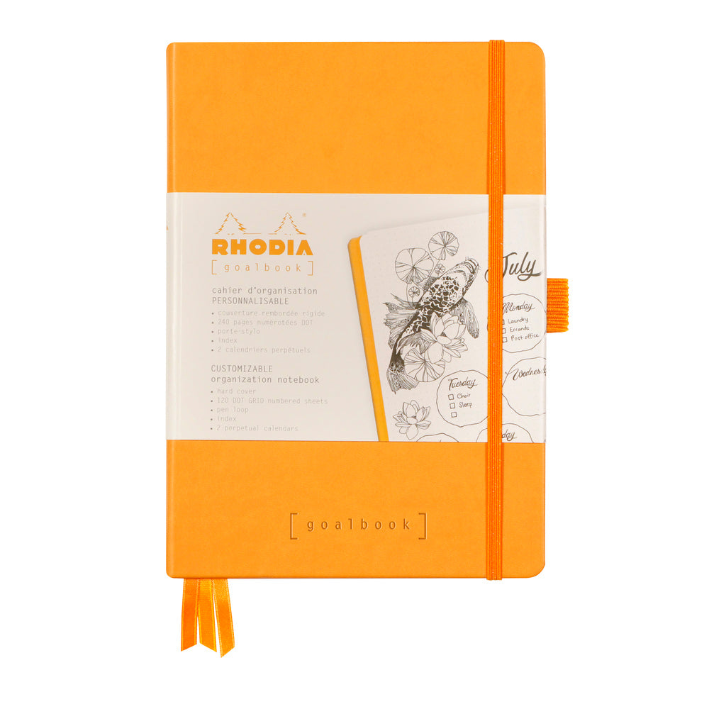Rhodiarama Einband Goalbook DAFFODIL A5 - Elfenbein