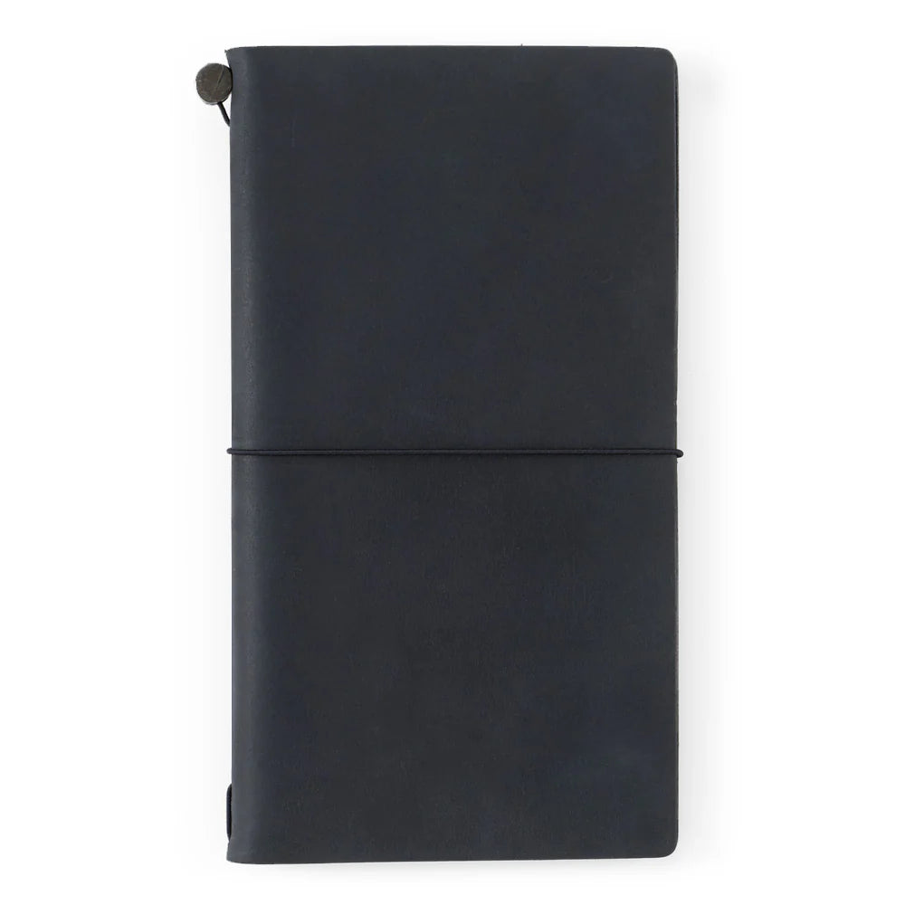 Traveler's Company - Notizbuch Schwarz (Ledereinband)