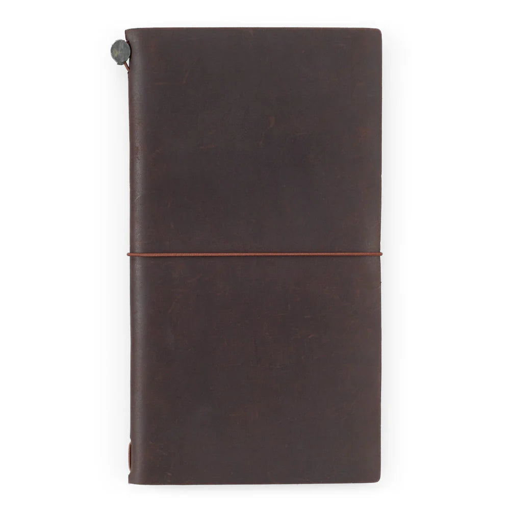 Traveler's Company - Notizbuch Braun (Ledereinband)