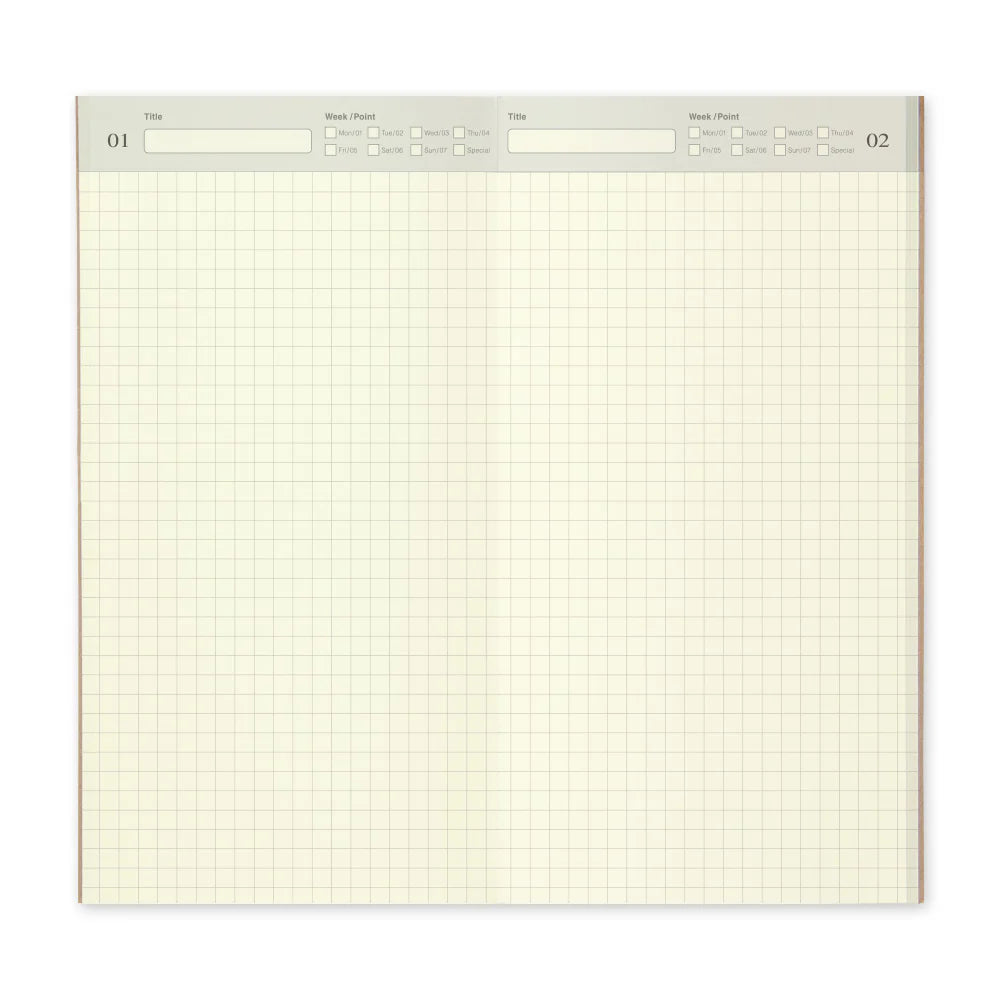 Traveler's Notebook - 005 Free Diary Daily