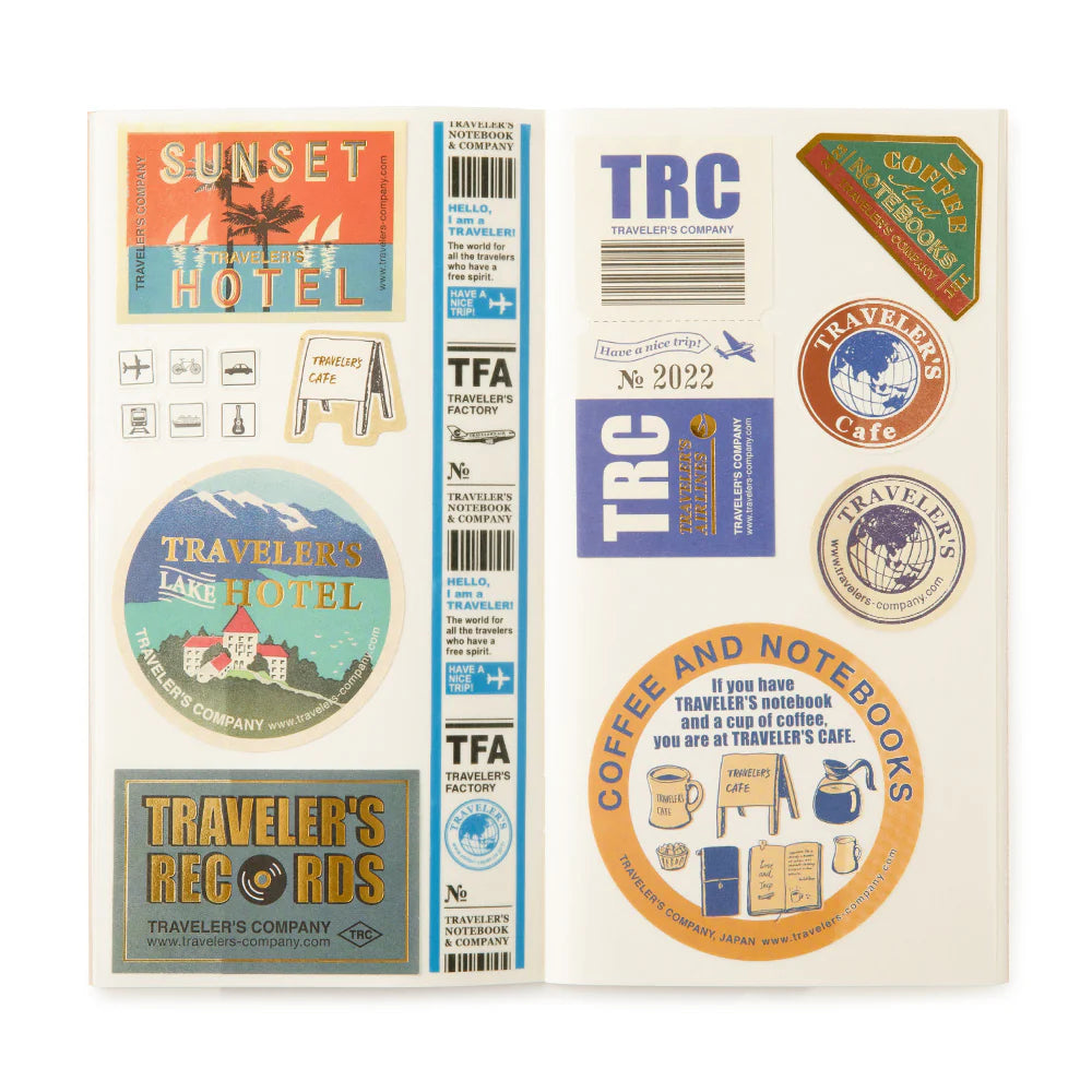 Traveler's Company - 031 Aufkleber Release Papier