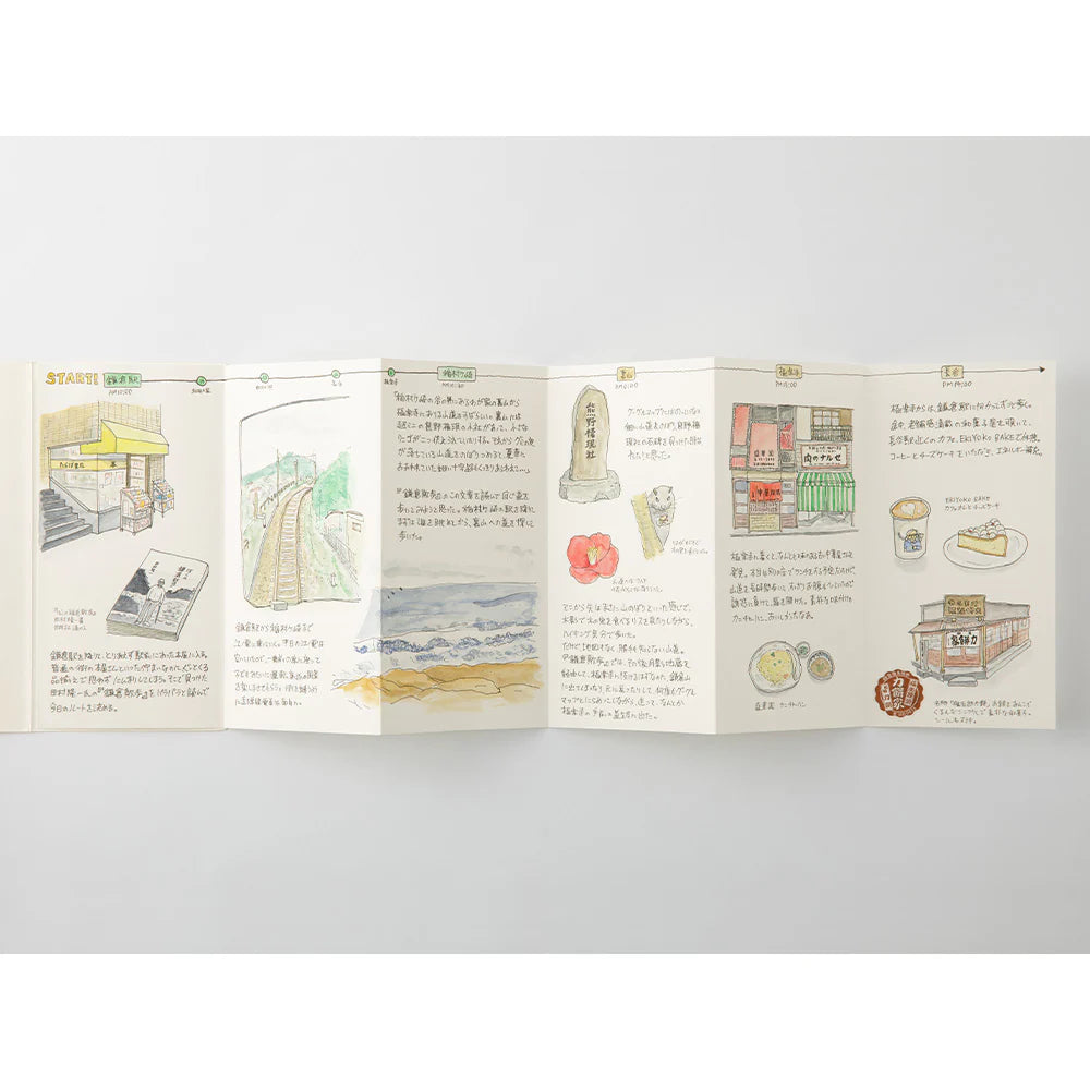 Traveler's Company - 032. Akkordeon gefaltetes Papier