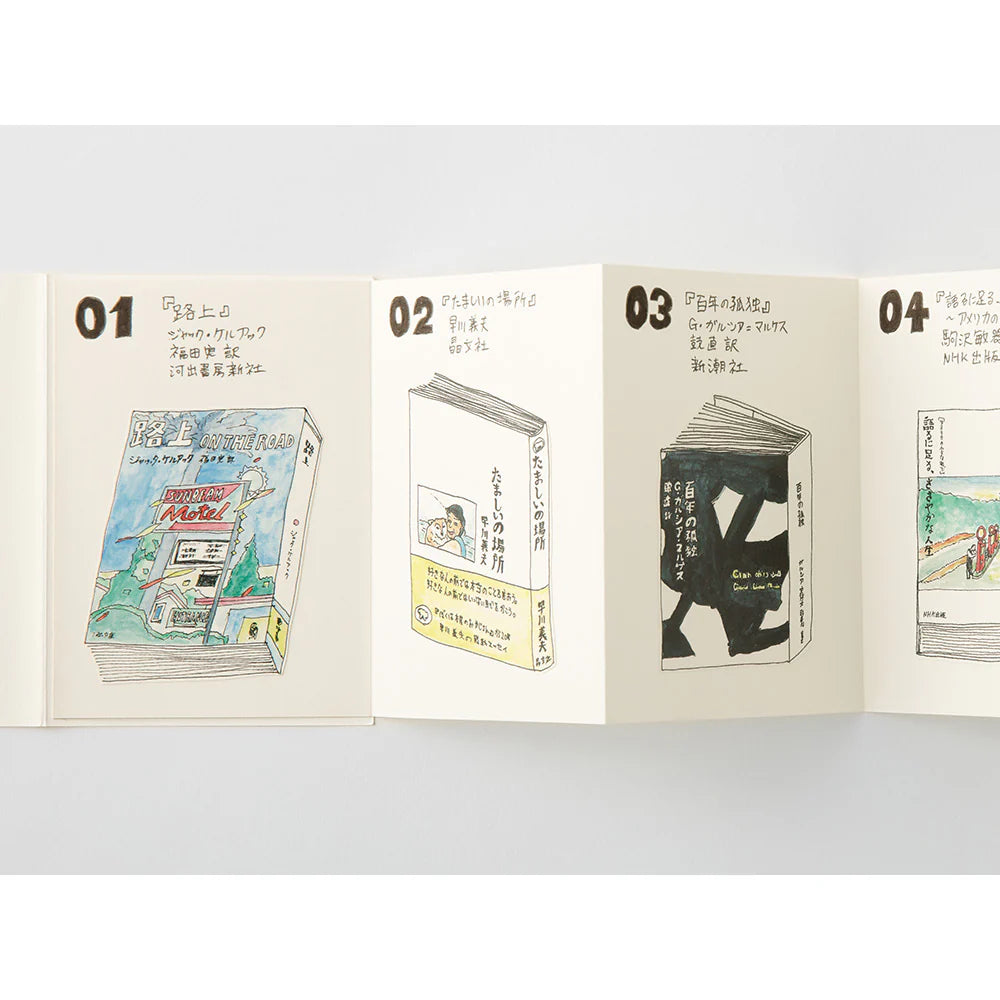 Traveler's Company - Akkordeonfalzpapier Nachfüllpackung Passportgröße