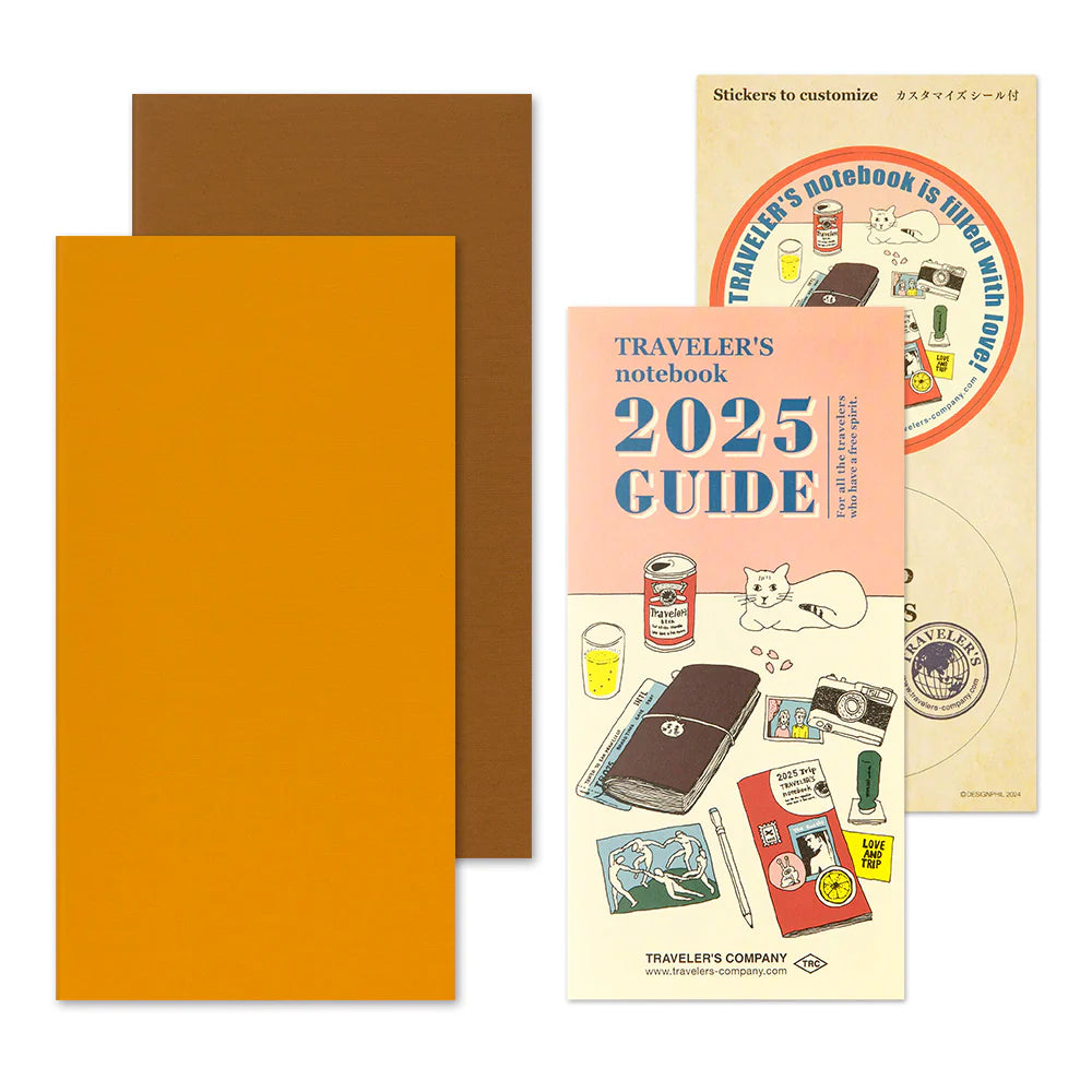 Traveler's Company - Traveler's Notebook Kalender 2025 - Wöchentlich (vertikal)