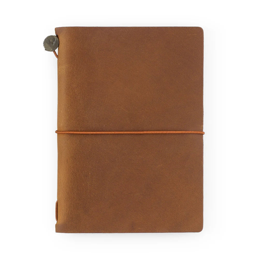 Traveler's Company - Notizbuch Camel Passport Size (Ledereinband)