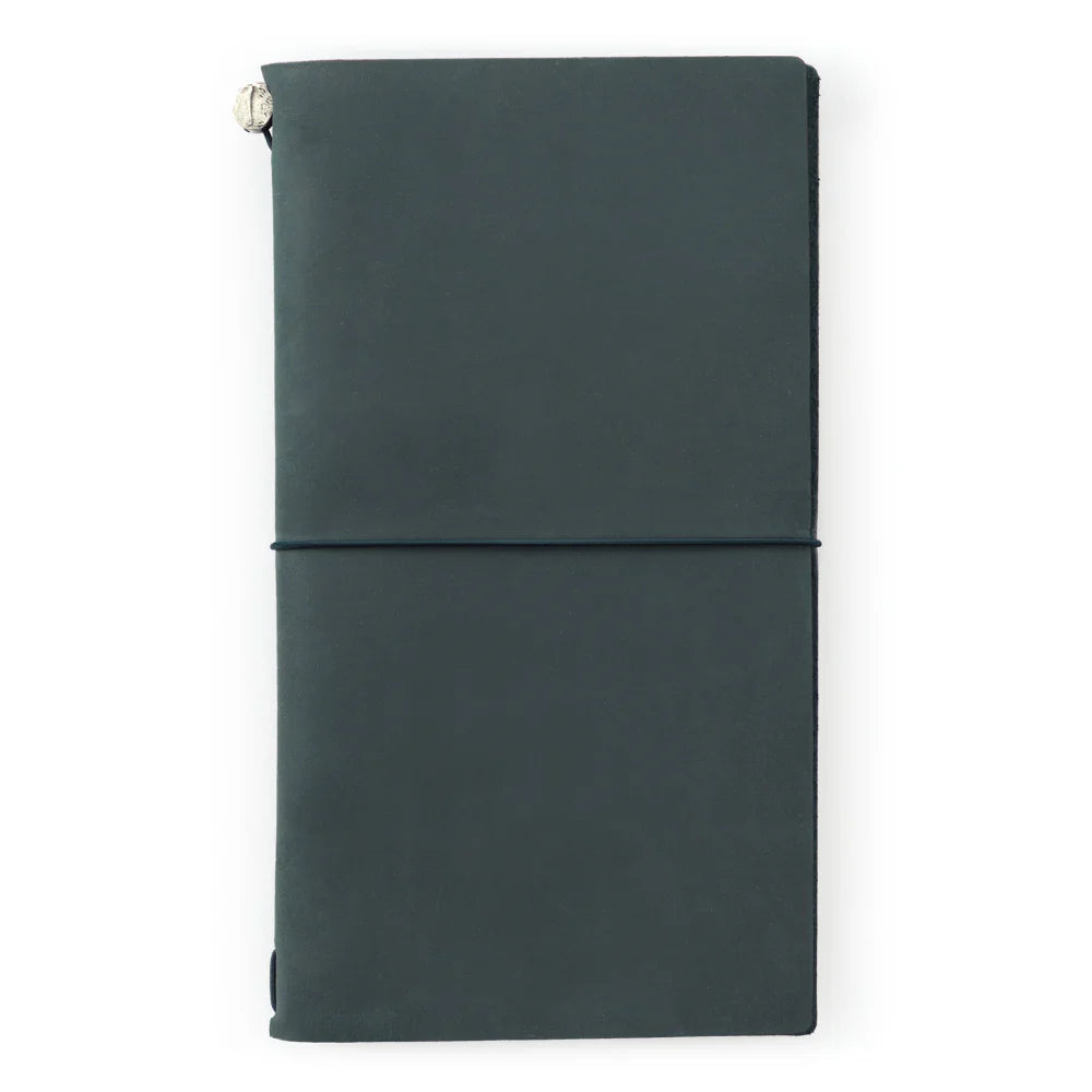 Traveler's Company - Notizbuch Blau (Ledereinband)