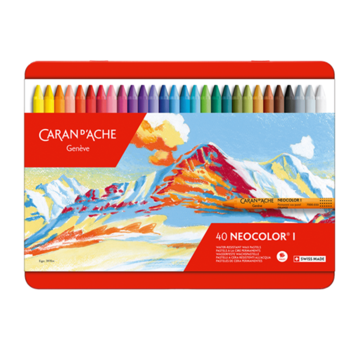 Caren d'ache Neocolor I 40 stk.