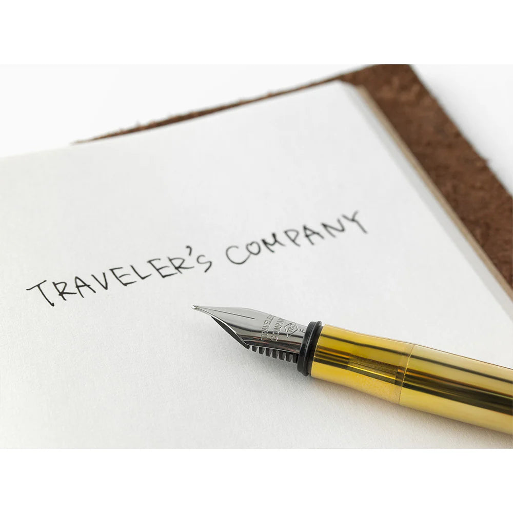 Traveler's Company - Füllfederhalter aus Messing