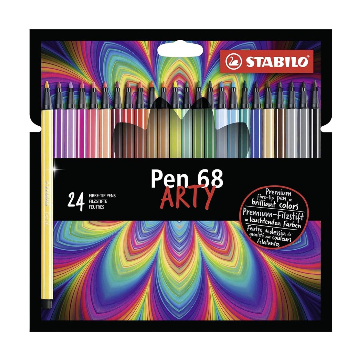 Stabilo Pen 68 Arty sæt 24 stk