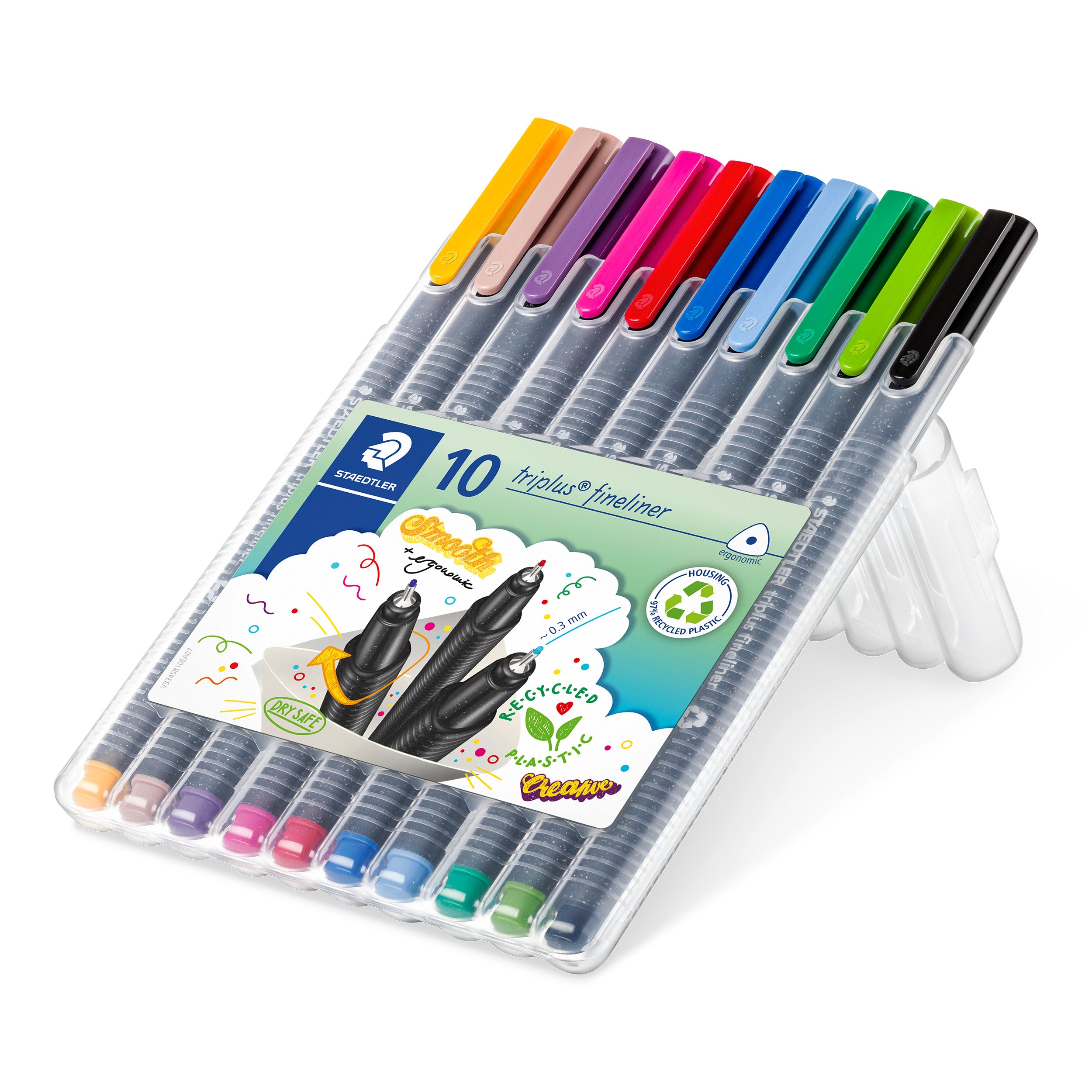 Staedtler Triplus Fineliner 10 Stück