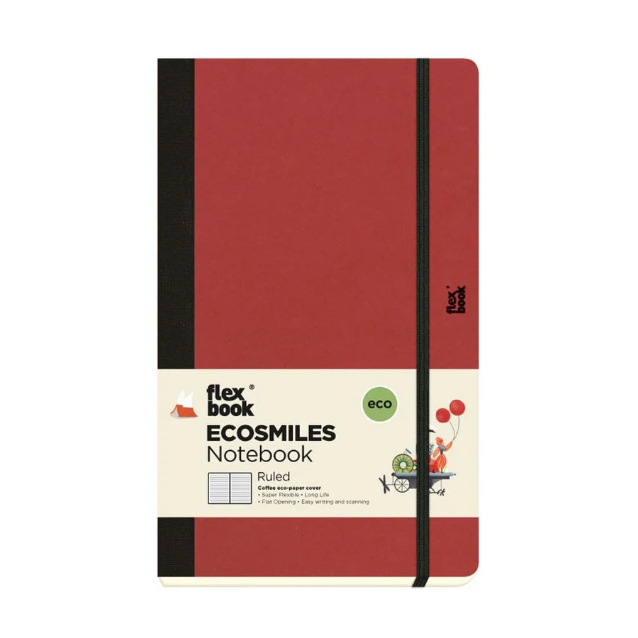 Flexbook Ecosmiles notesbog 13x21 cm – linjeret
