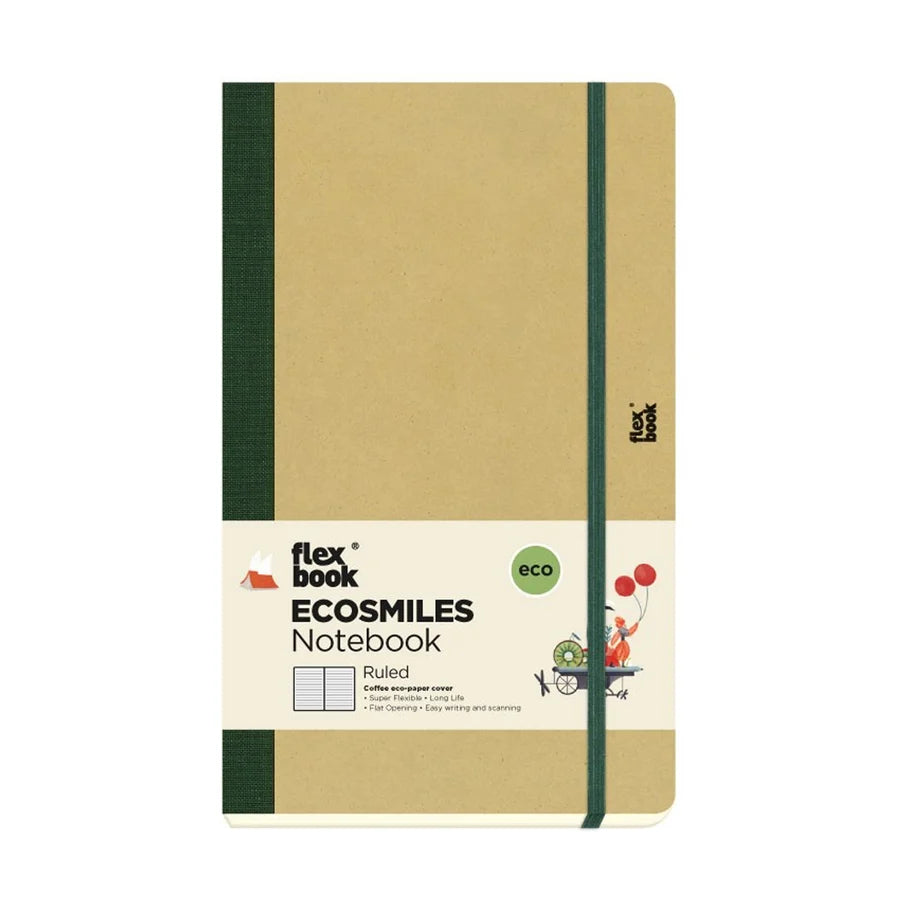 Flexbook Ecosmiles notesbog 13x21 cm – linjeret