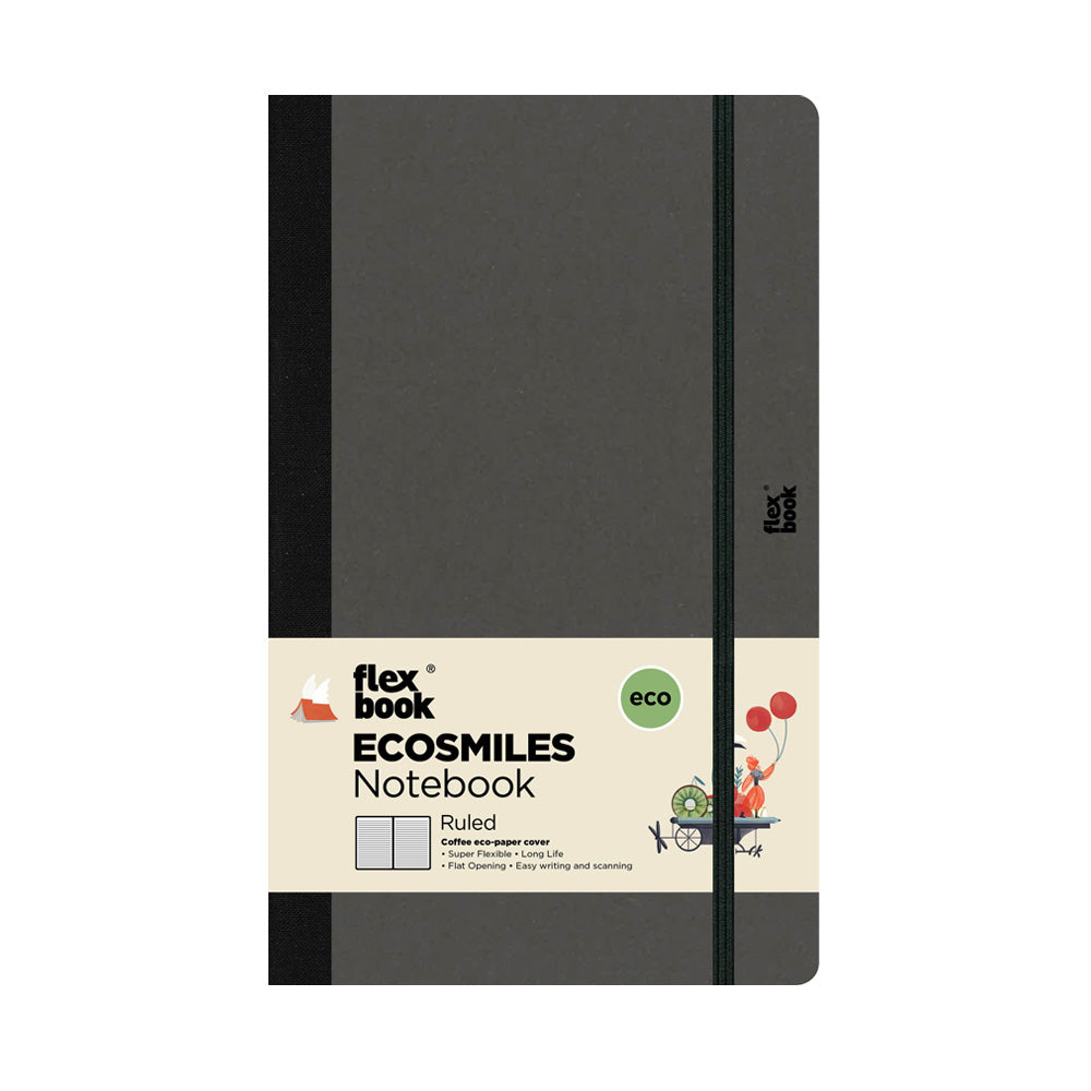 Flexbook Ecosmiles notesbog 13x21 cm – linjeret