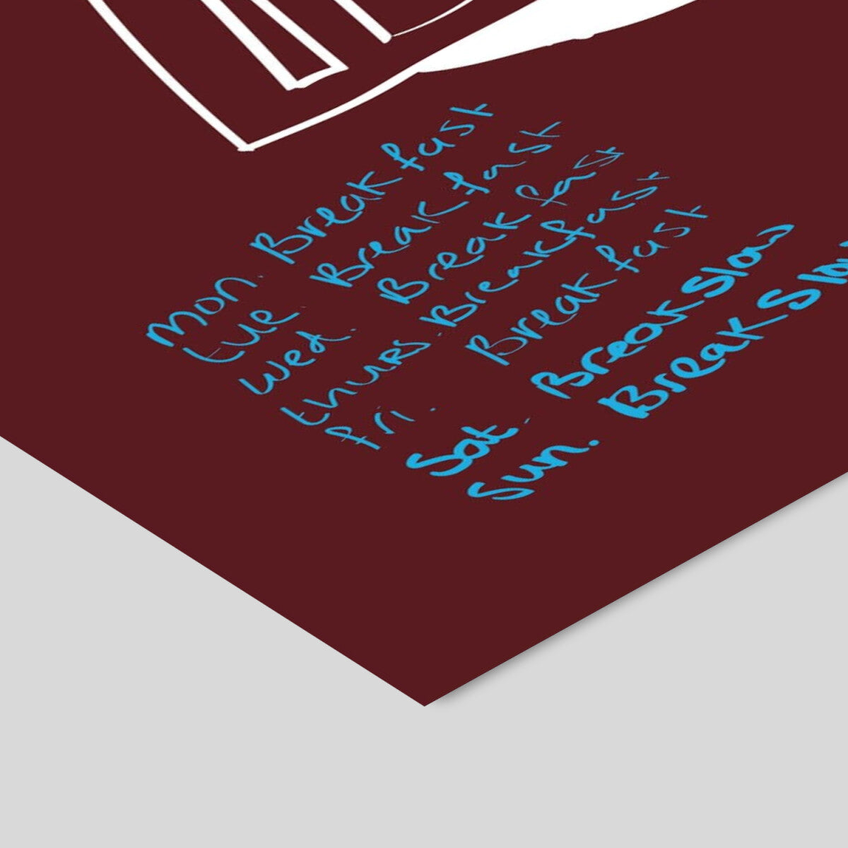 Life of van Dijk BreakSlow Coffee 50 x 70 cm