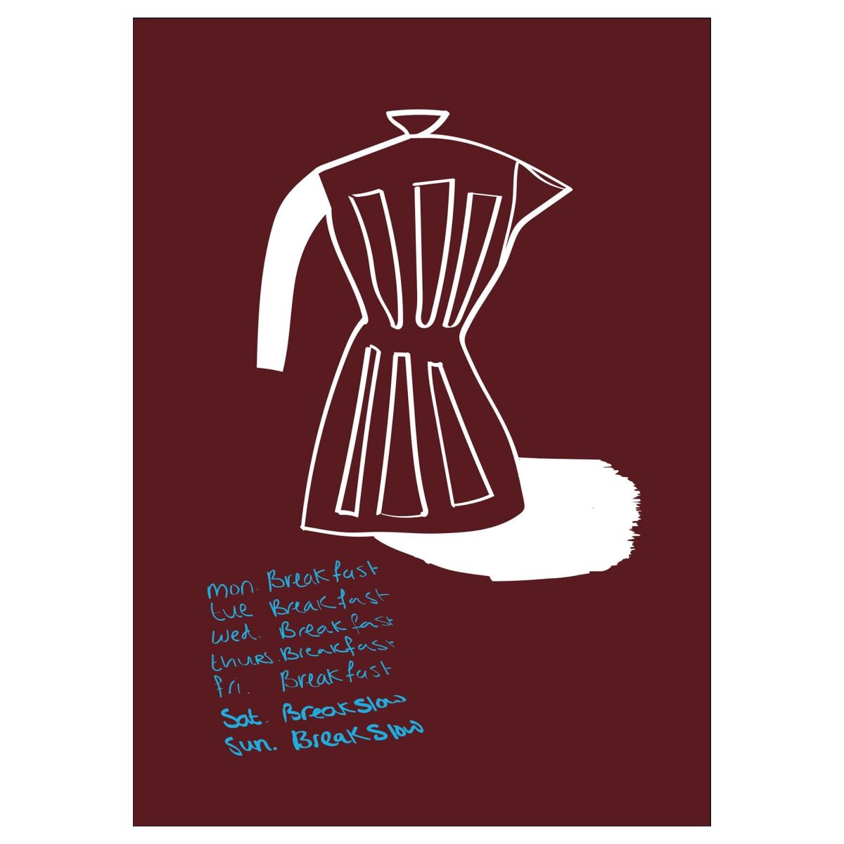 Life of van Dijk BreakSlow Coffee 50 x 70 cm