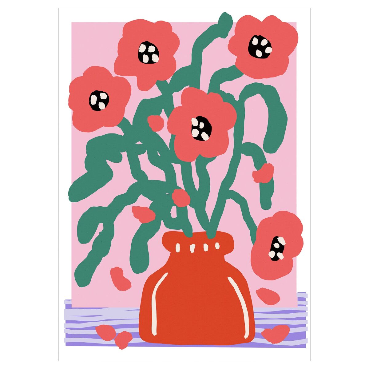 Treechild Flower Impression 30 X 40 cm