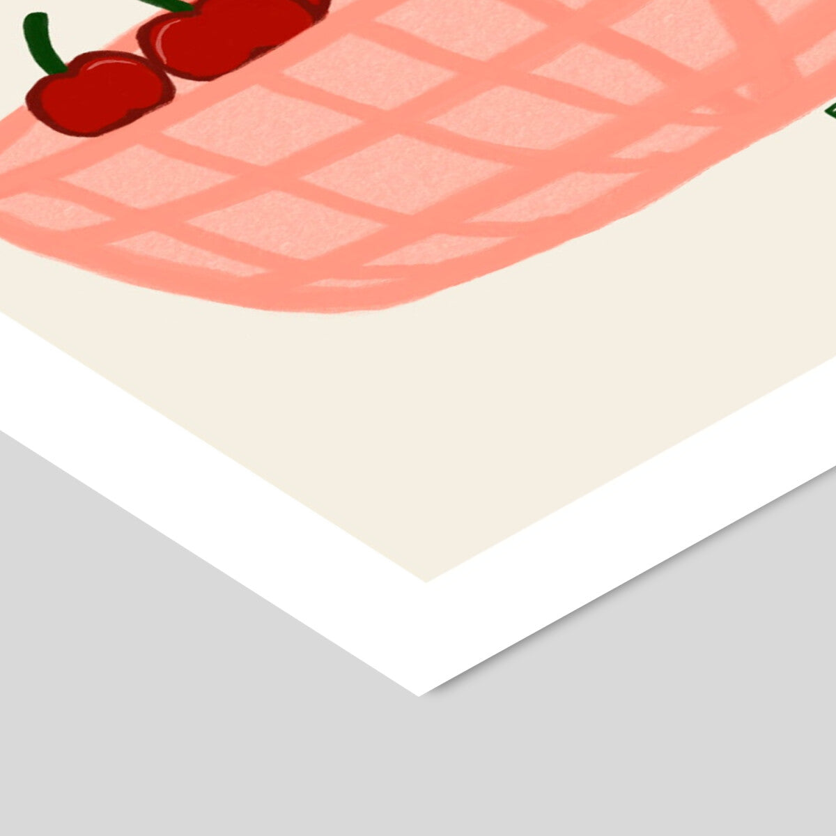 Engberg Studio Cherries in a Basket - A5