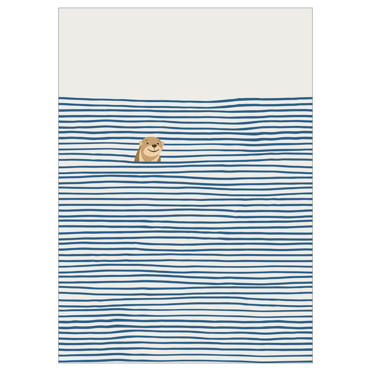 Little Dean Otter Pop 30 x 40 cm