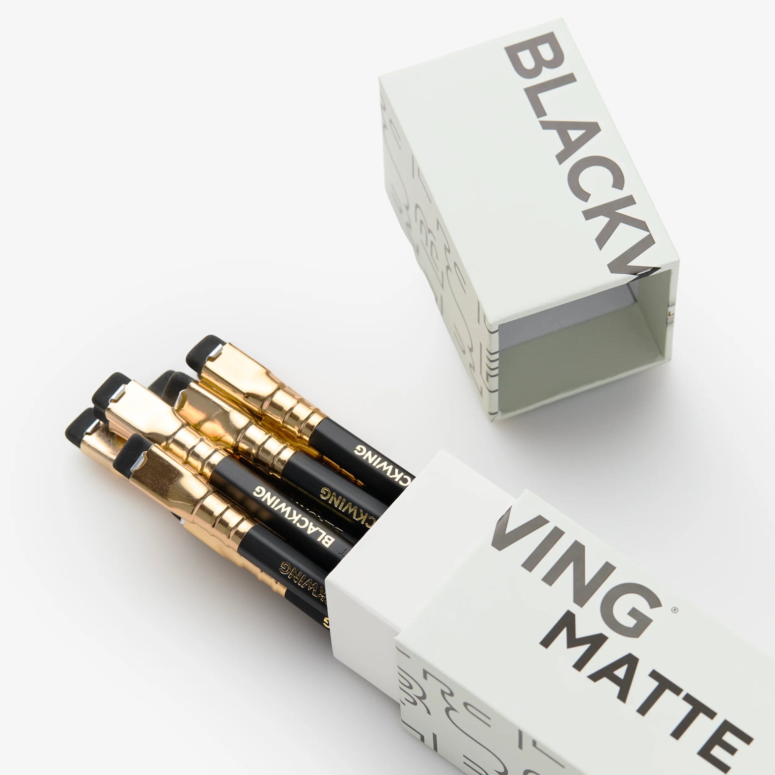 Blackwing - 12 Stück Blackwing Matte Schwarz