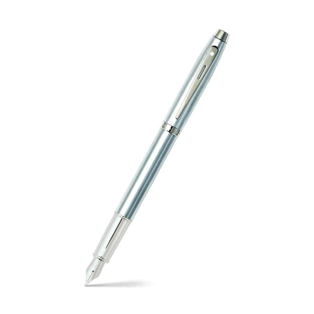 Sheaffer 100 Børstet krom med kromdetaljer