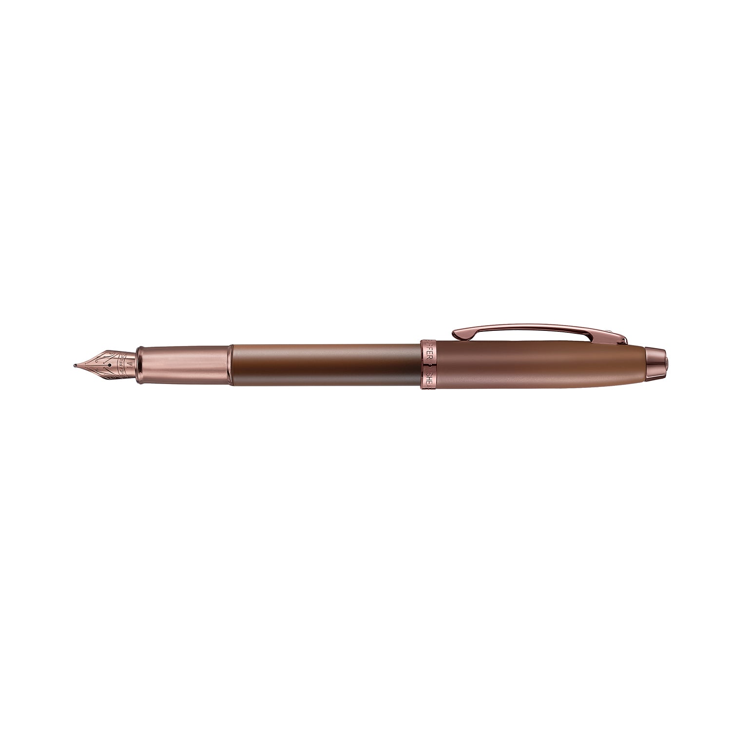 Sheaffer 100 Coffee Edition mat brun med brune PVD-detaljer