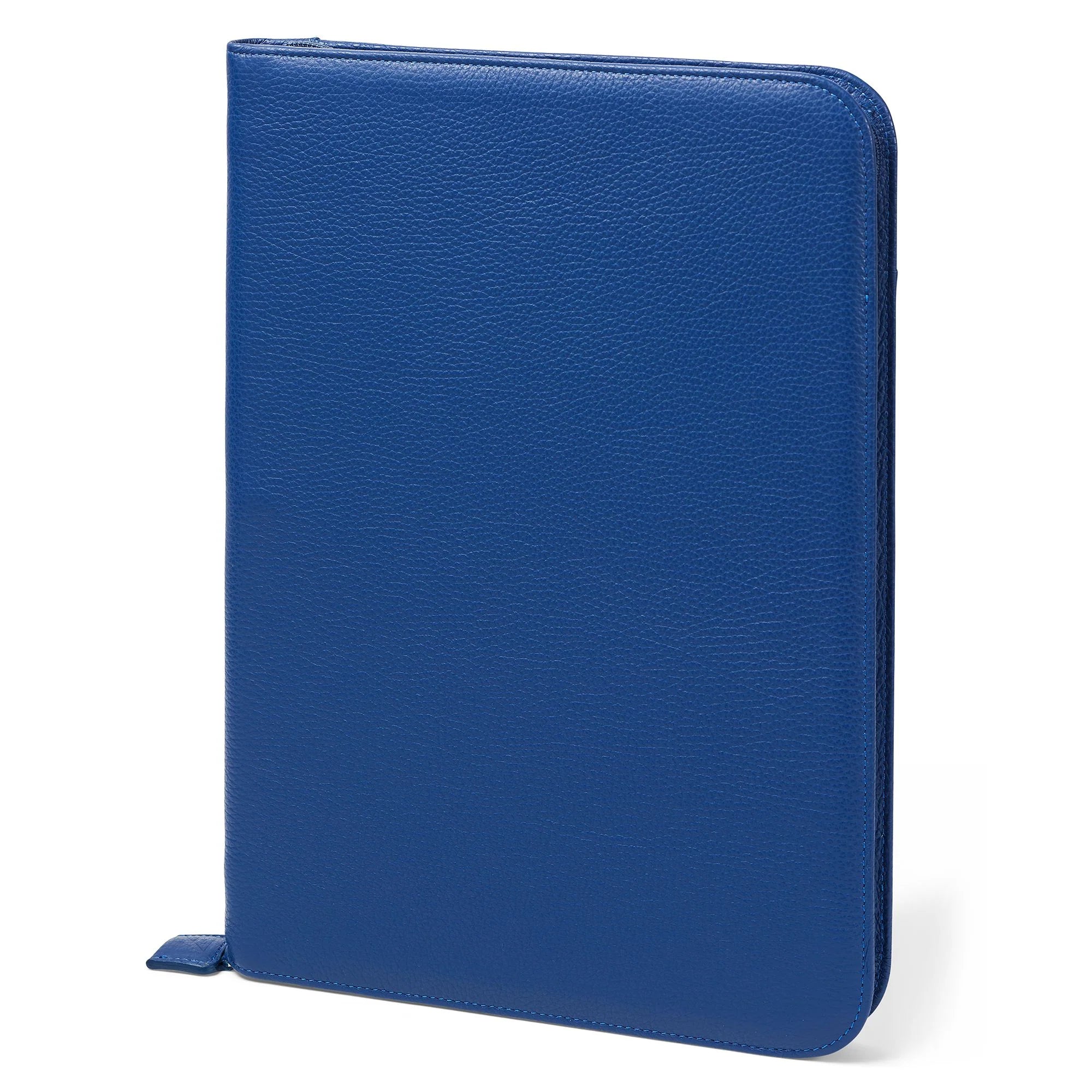 FABRIANO LEDER AKTENTASCHE A4 BLAU