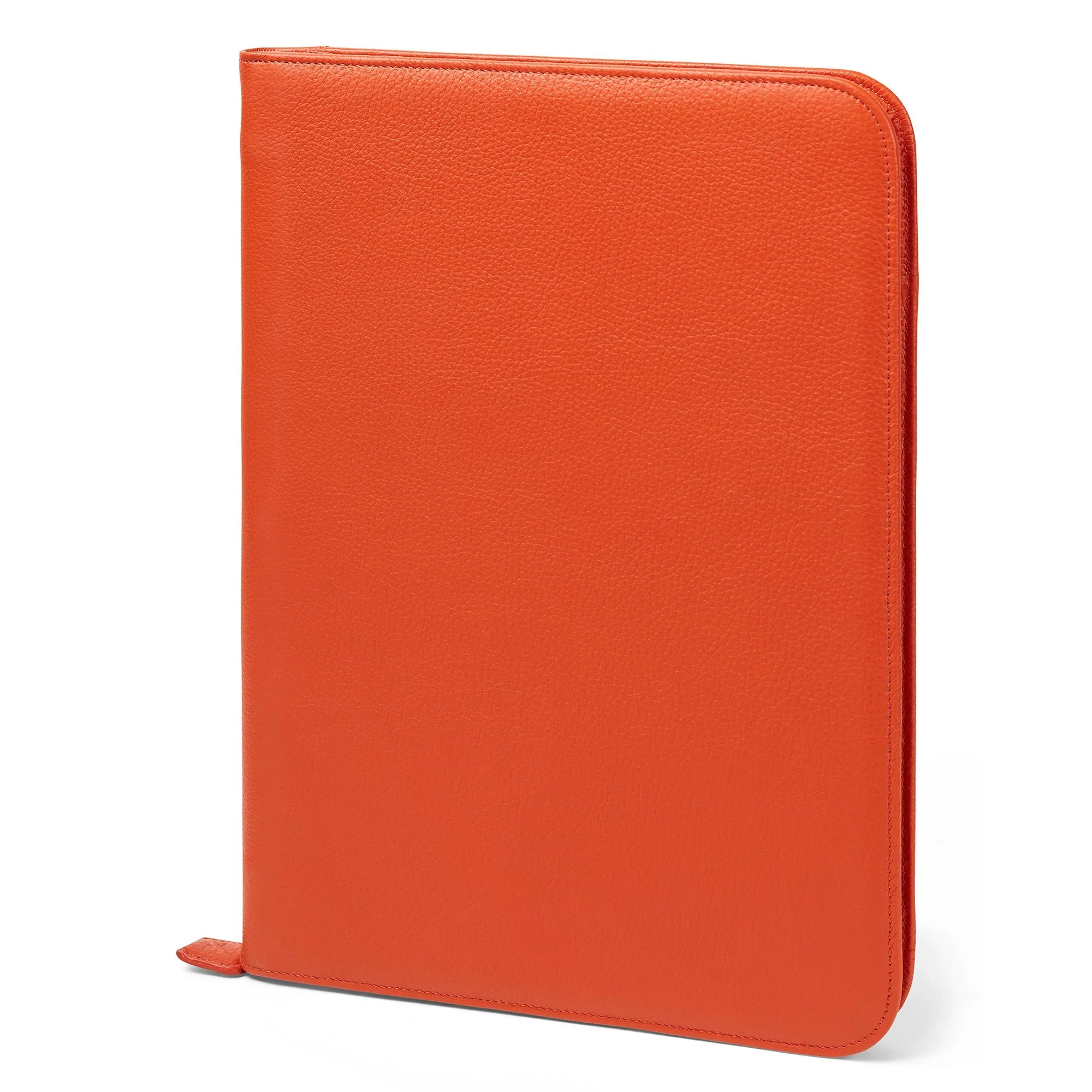 FABRIANO LEDER AKTENTASCHE A4 ORANGE