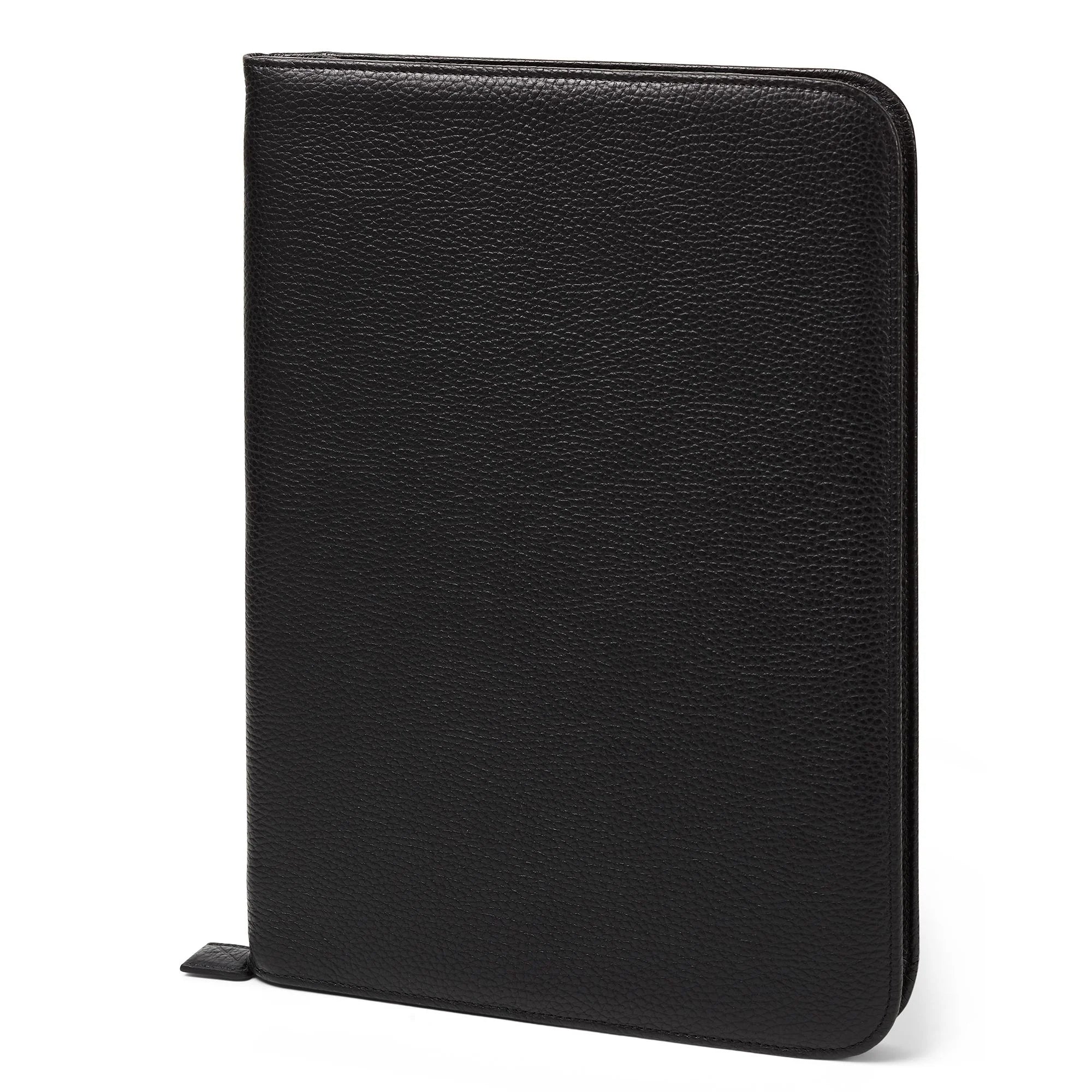 FABRIANO LEDER AKTENTASCHE A4 SCHWARZ