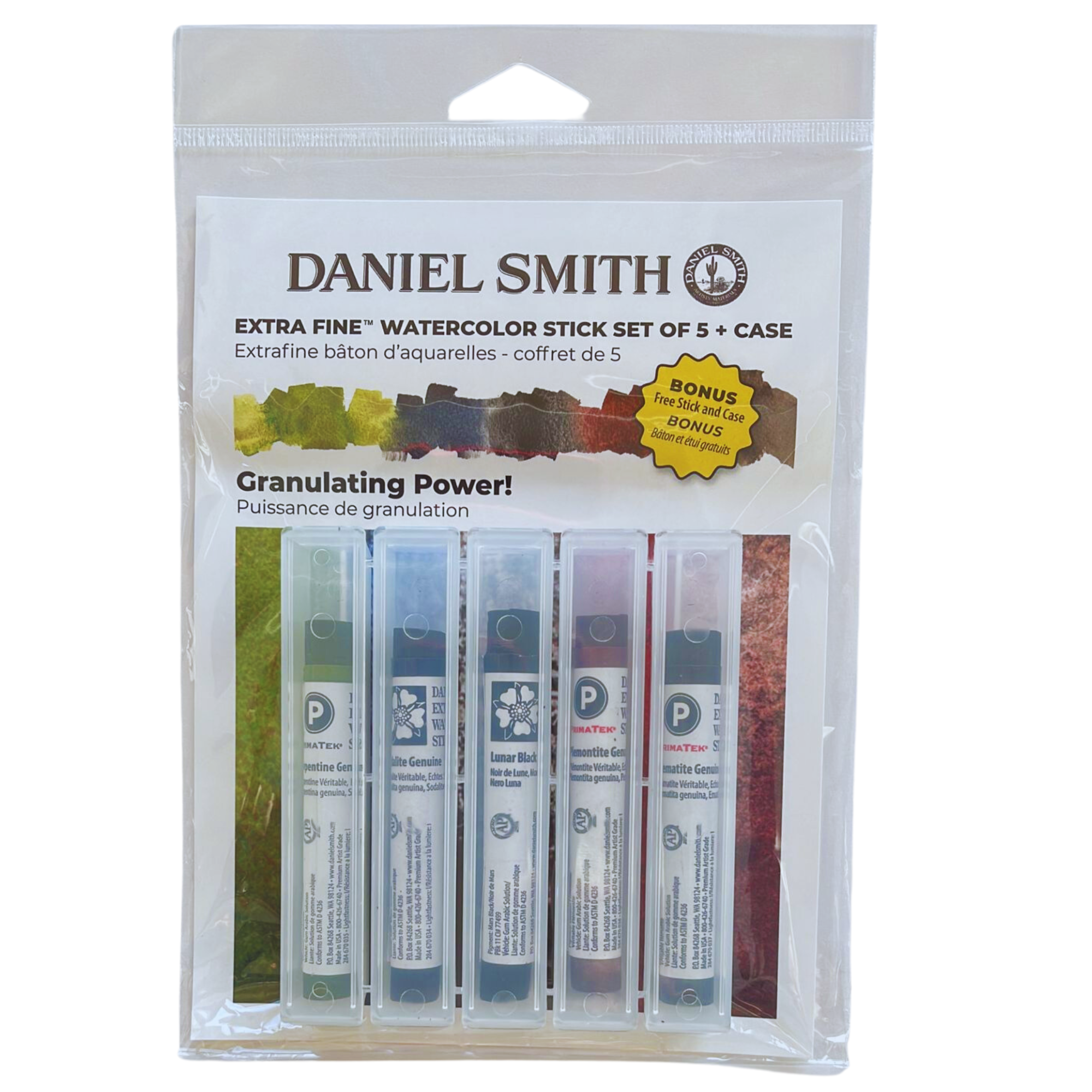 DS Aquarellstift 5er Set Granulierkraft
