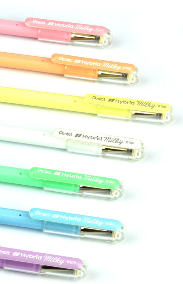 PENTEL Hybrid Milky Pastel - ekstra billede (alle farver)