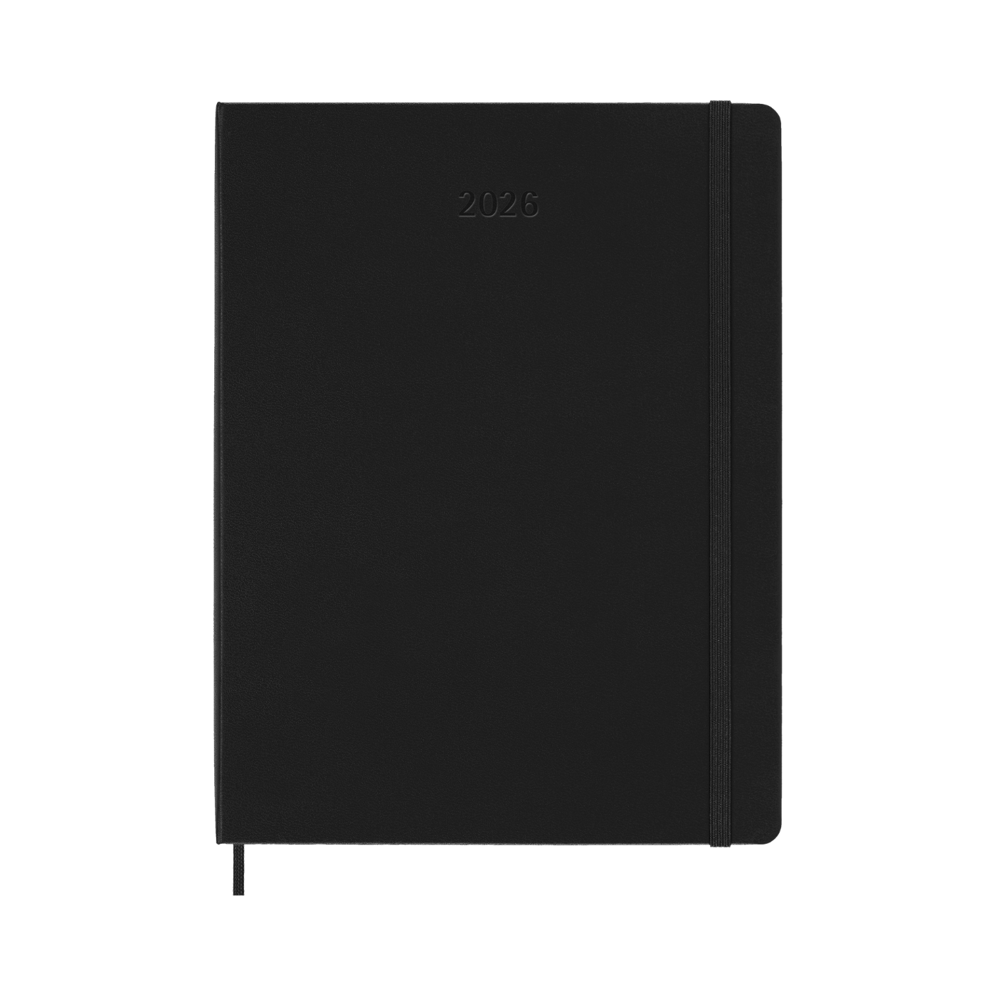 Moleskine Kalender Hard 12M Week Note XL Sort 2026