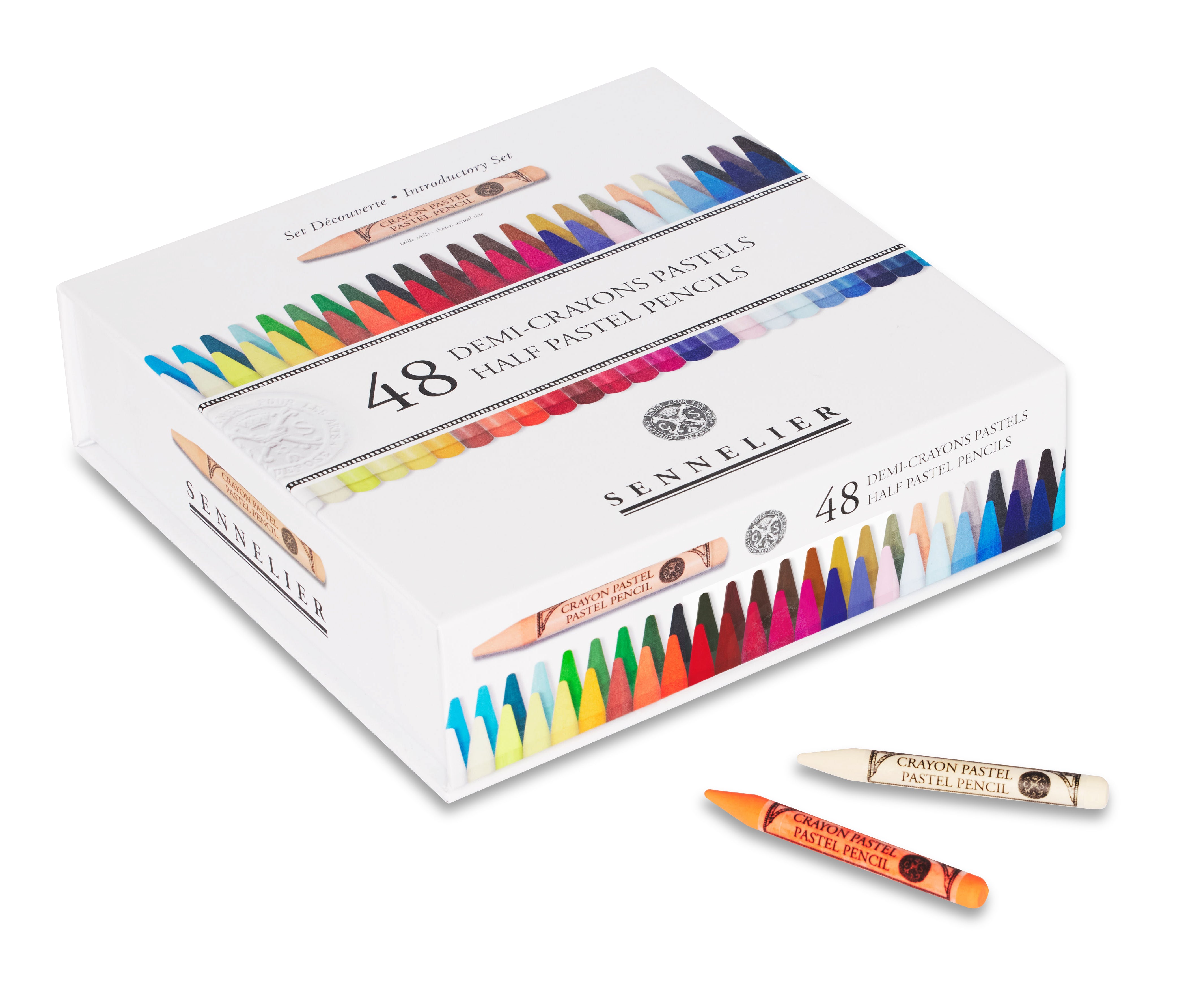 Sennelier Pastel Pencil Sæt 48 stk. halve
