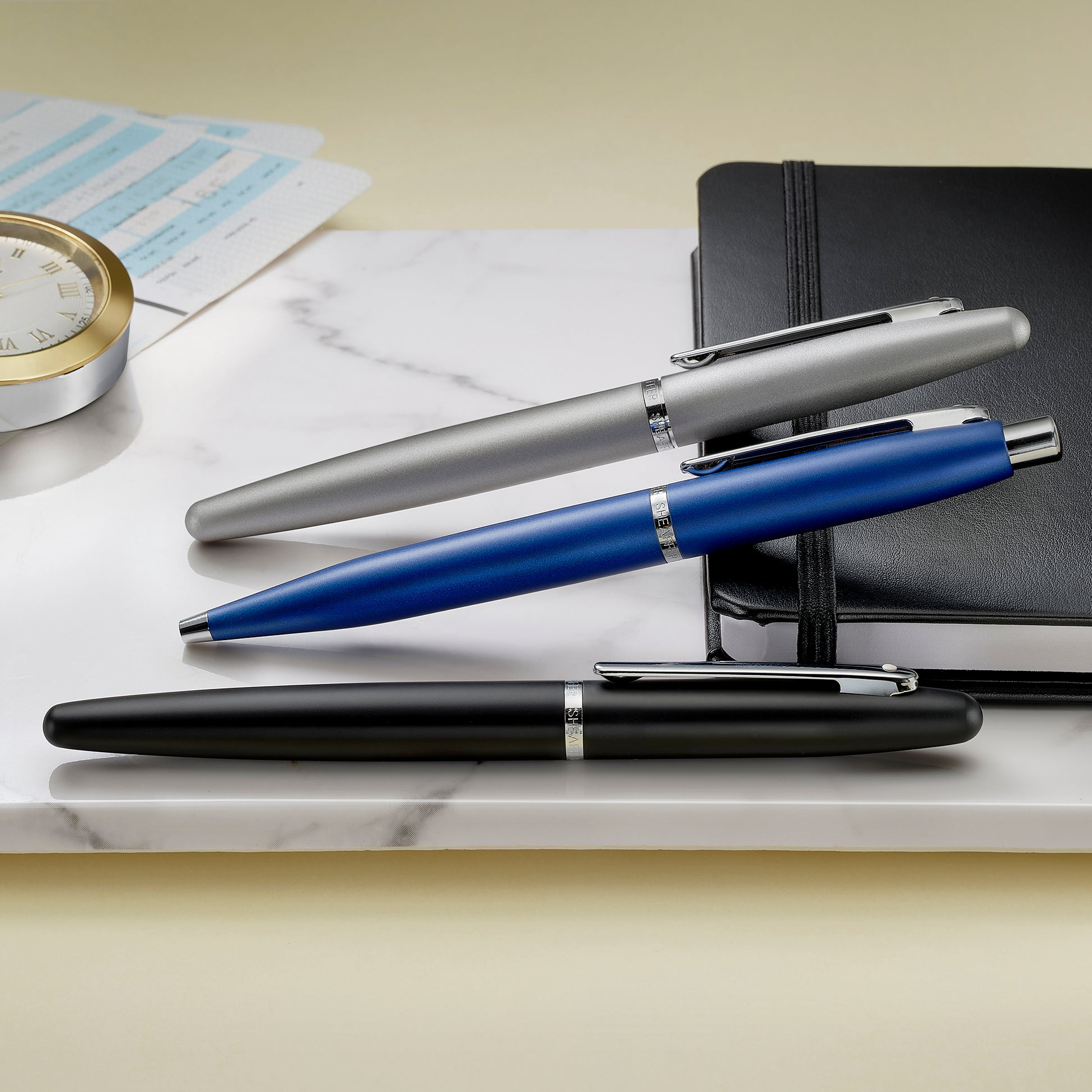 Sheaffer VFM Matte Black with Chrome Accents