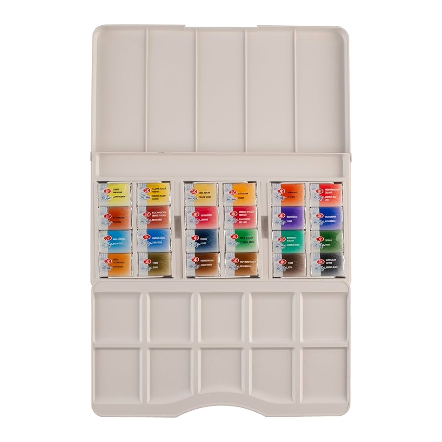 White Nights watercolour set 24 pans