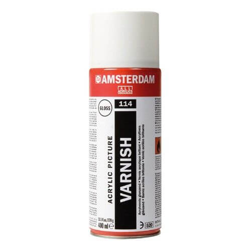 Amsterdam Malemiddel Amsterdam fernis til akrylmaling spray