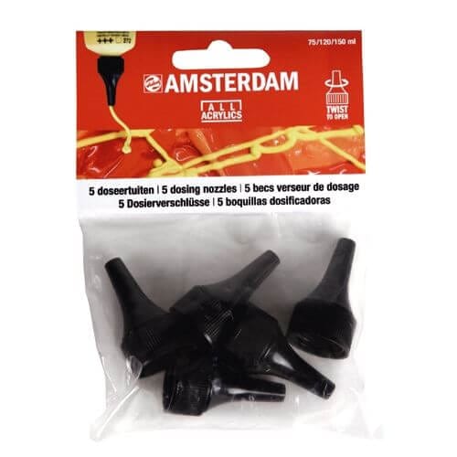 Amsterdam Tilbehør Amsterdam pakke med 5 doserings spidser
