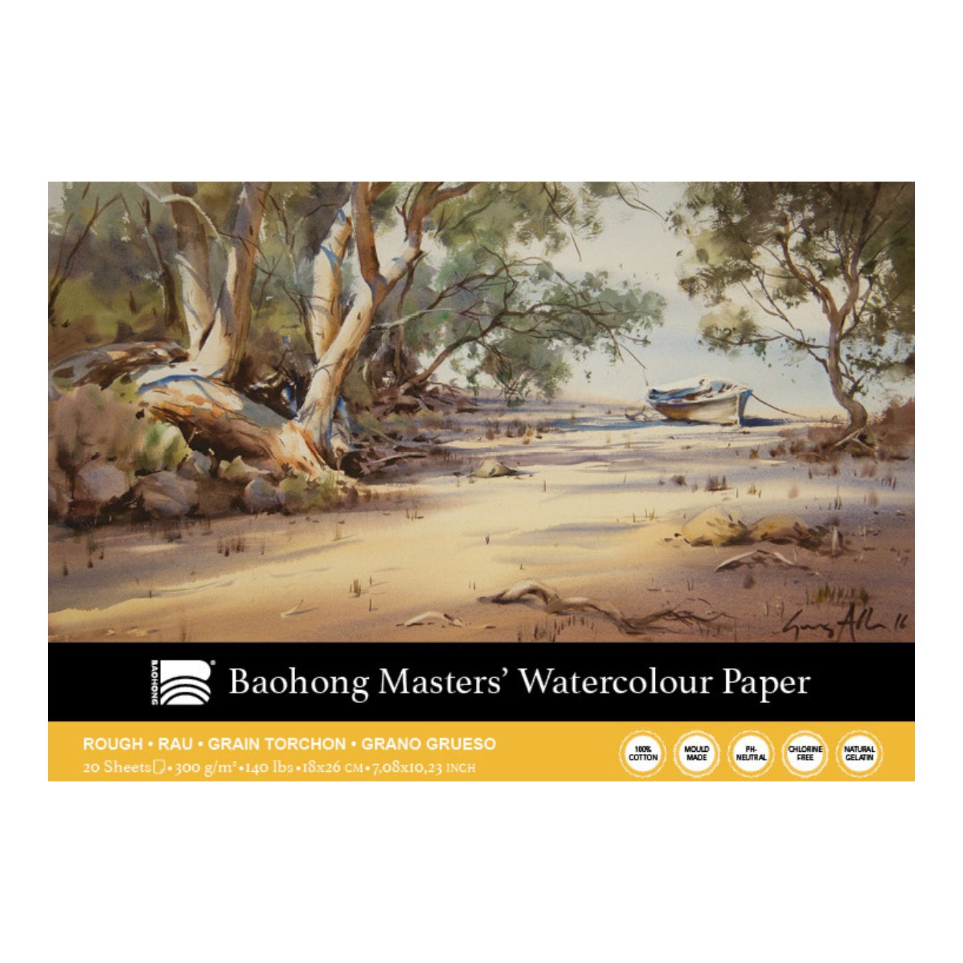Baohong Masters' Aquarellblock