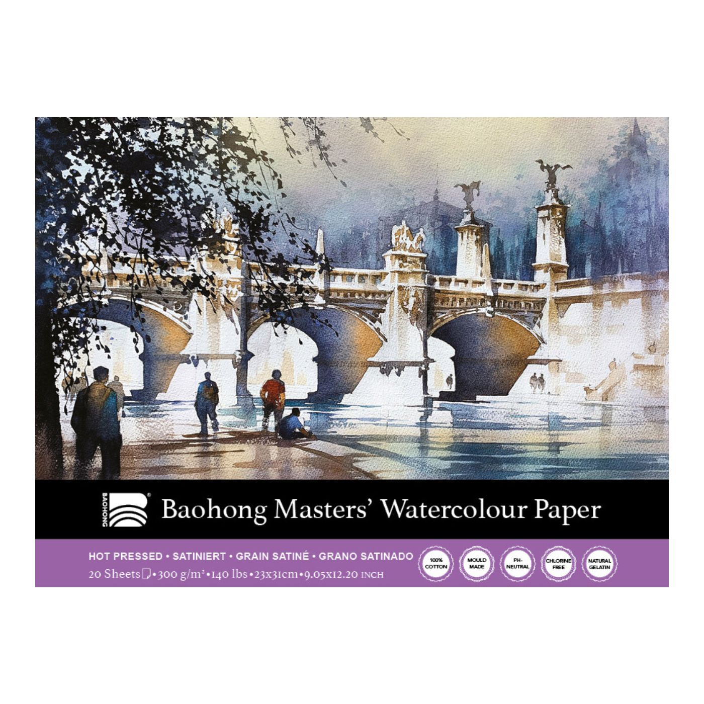 Baohong Masters' Aquarellblock