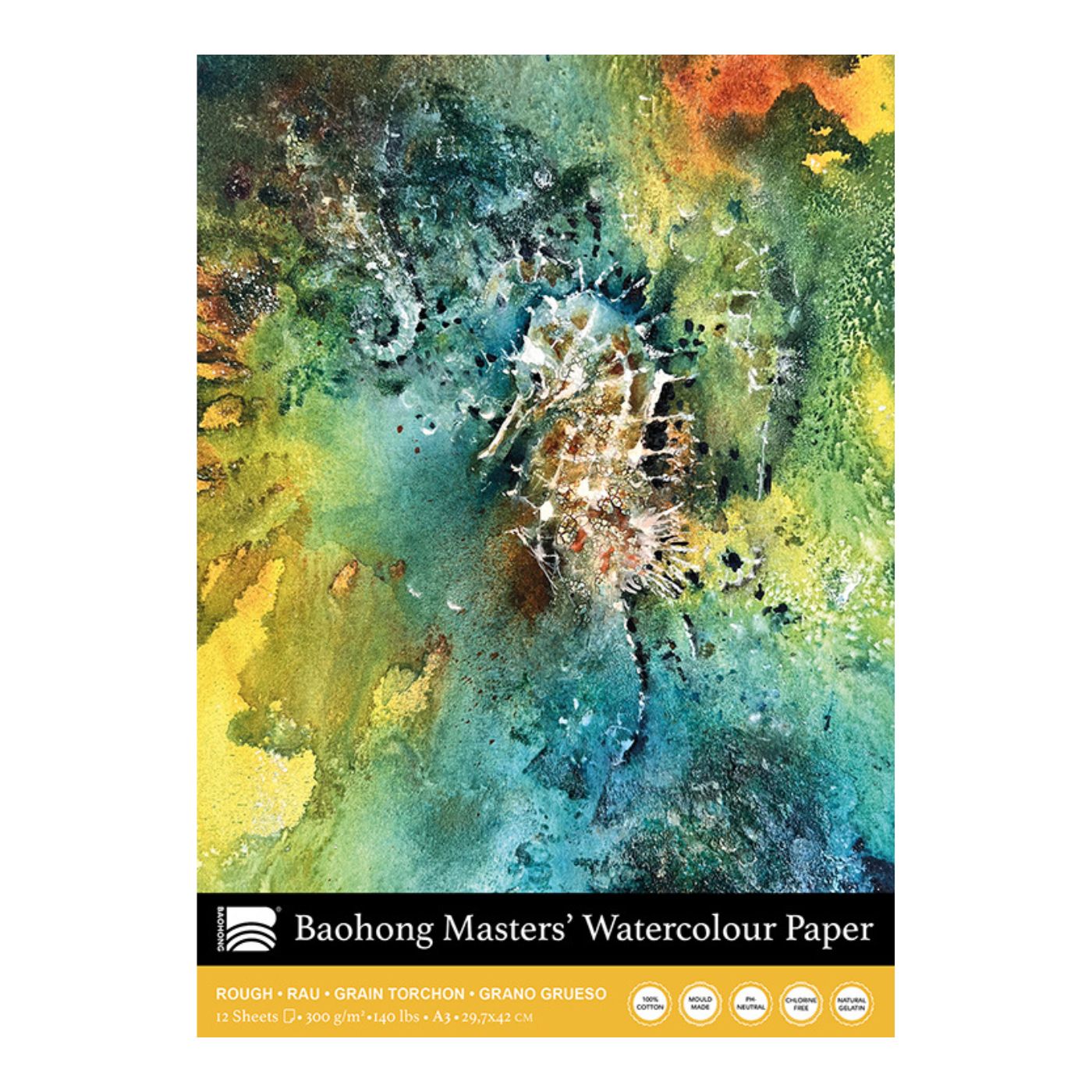 Baohong Masters' Aquarellblock – Porträt