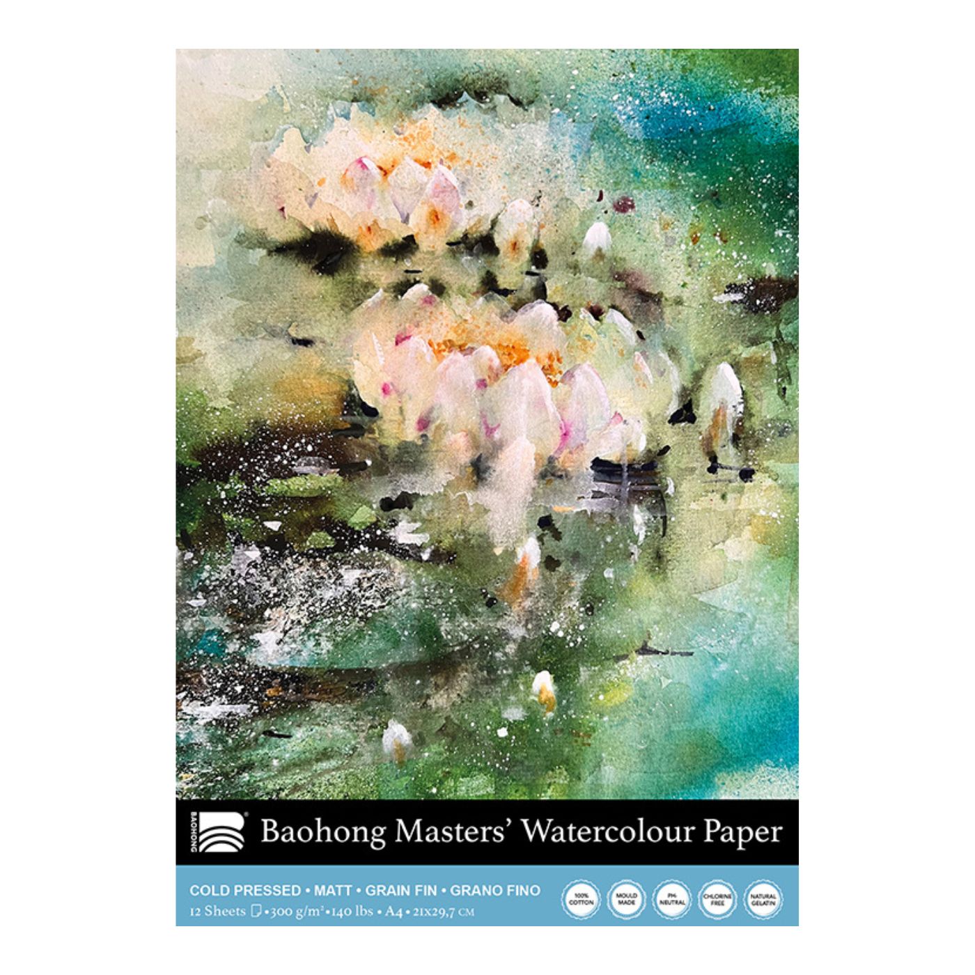 Baohong Masters' Aquarellblock – Porträt