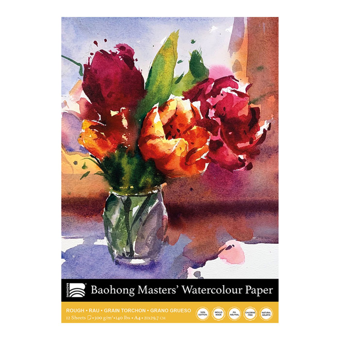 Baohong Masters' Aquarellblock – Porträt