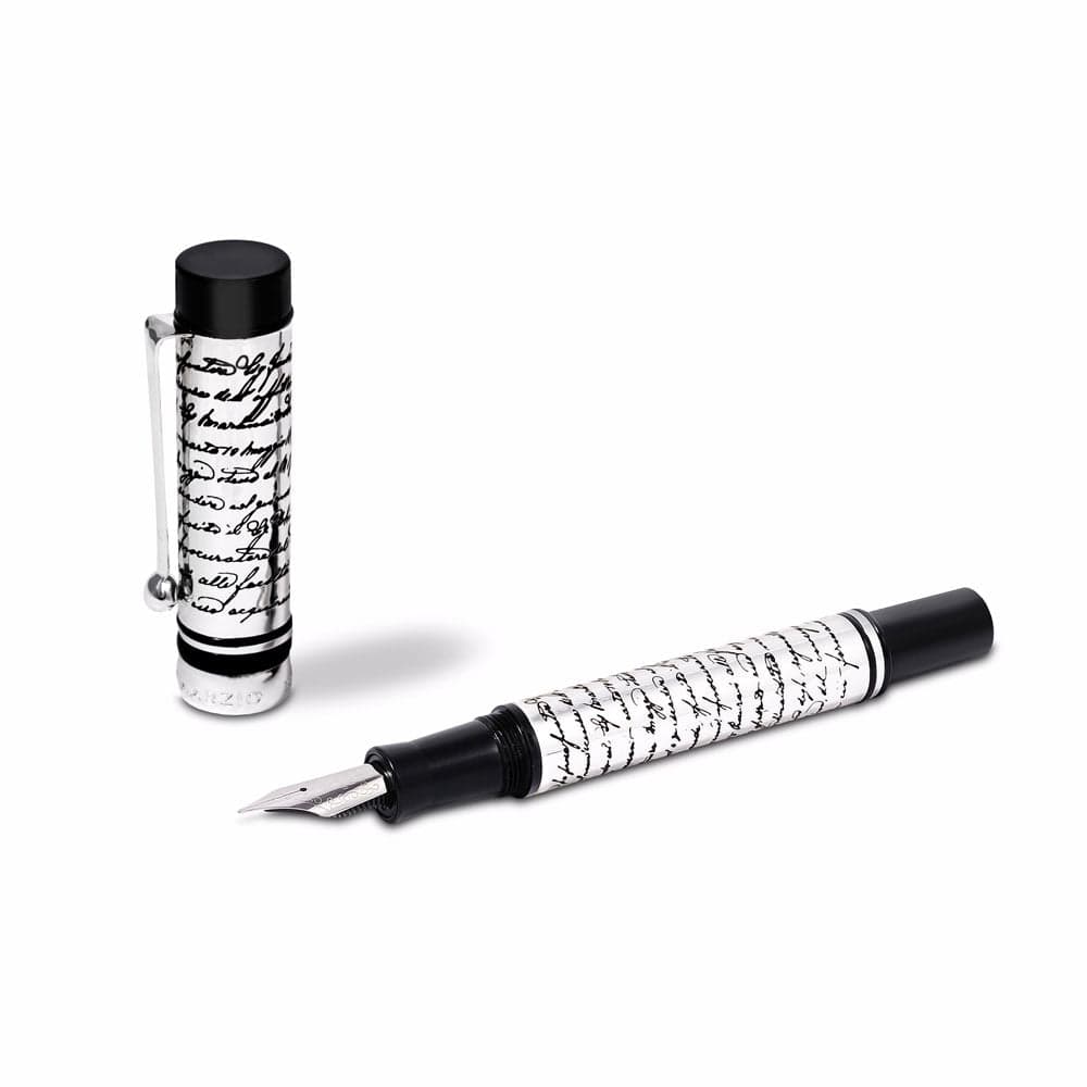 Campo Marzio Campo Marzio | FILIGREE FOUNTAIN PEN SILVER  SCRITTA